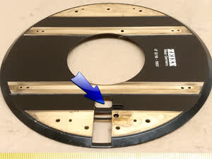 Zeiss Photomicroscope / Universal - Endanschlag des maximalen Längswegs der Tischoberfläche - XY Mikroskop - Ansicht #6