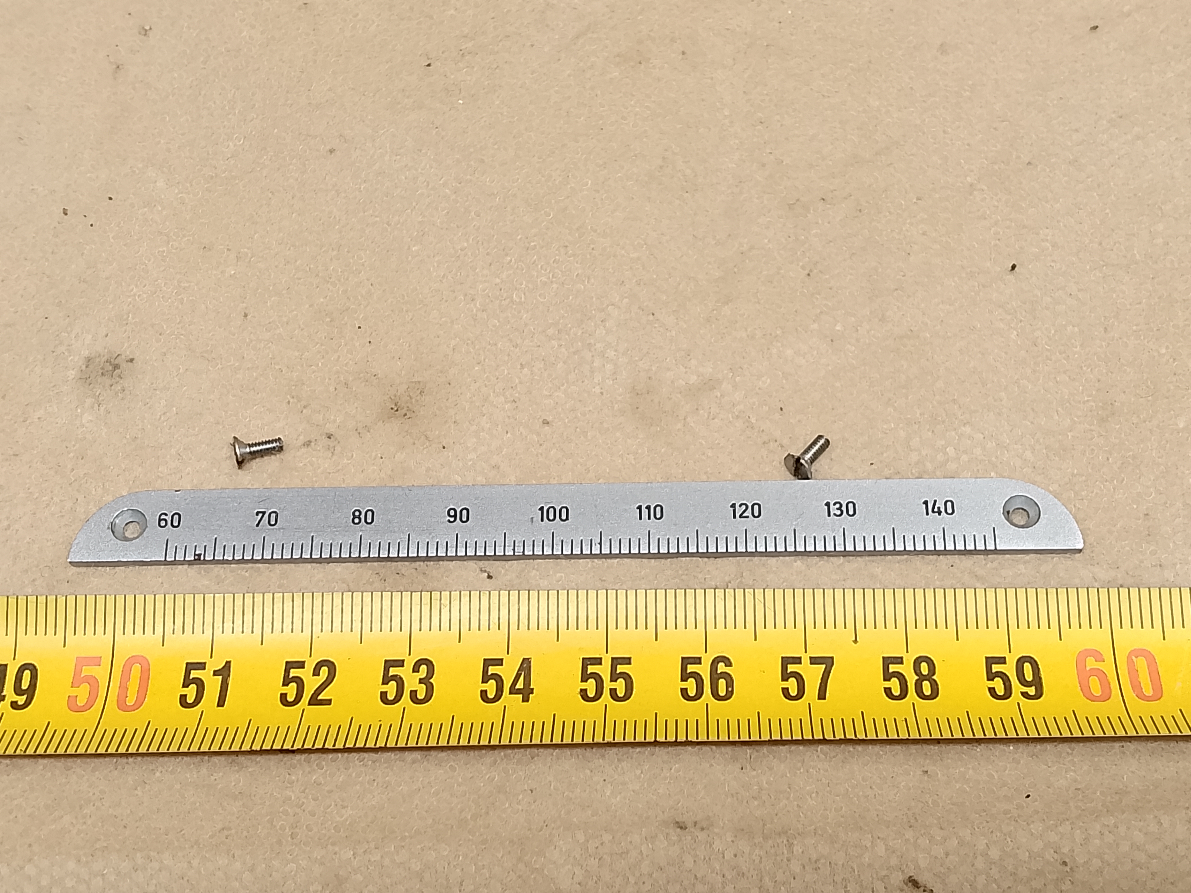 Zeiss Standard 16 / GFL microscope stage - 60-140 scala - service spare part / repair element
