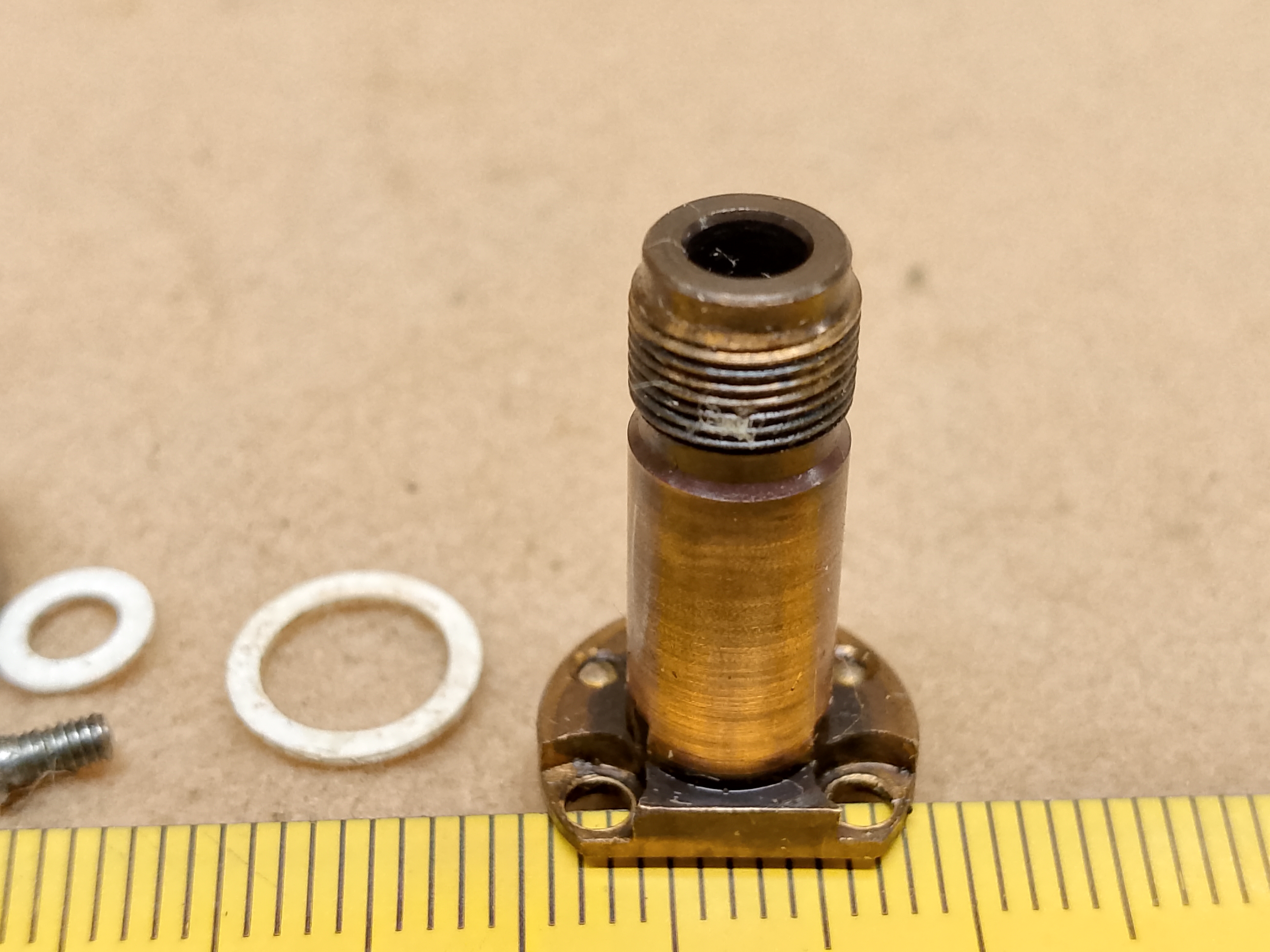 Zeiss Standard 16 / GFL - linker Knopf für Längsverschiebung - XY Mikroskop-Kreuztisch Reparaturteil - Ansicht #5