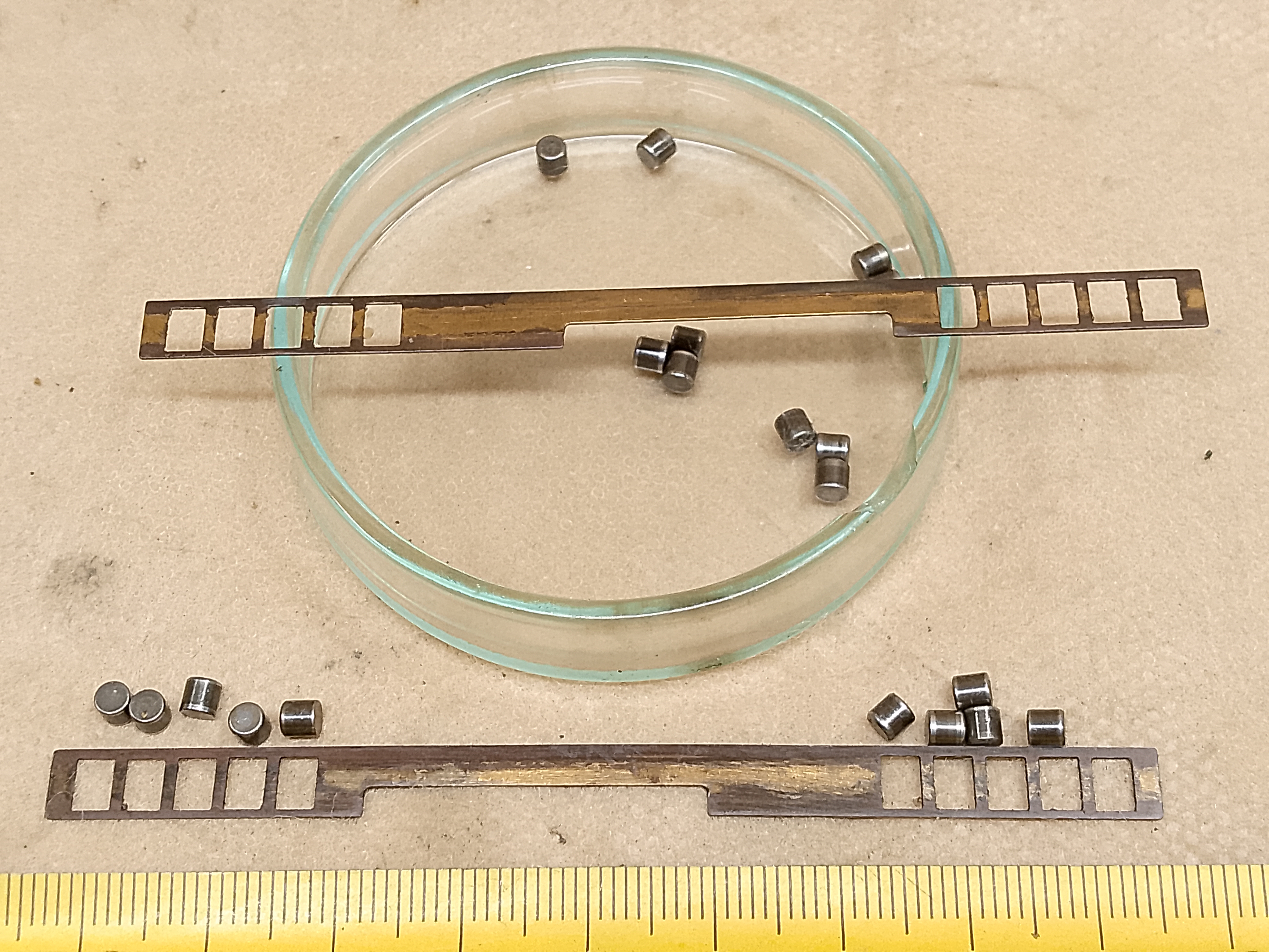 Zeiss Standard 16 / GFL - Rollenführung - XY Mikroskop-Kreuztisch Reparaturteil