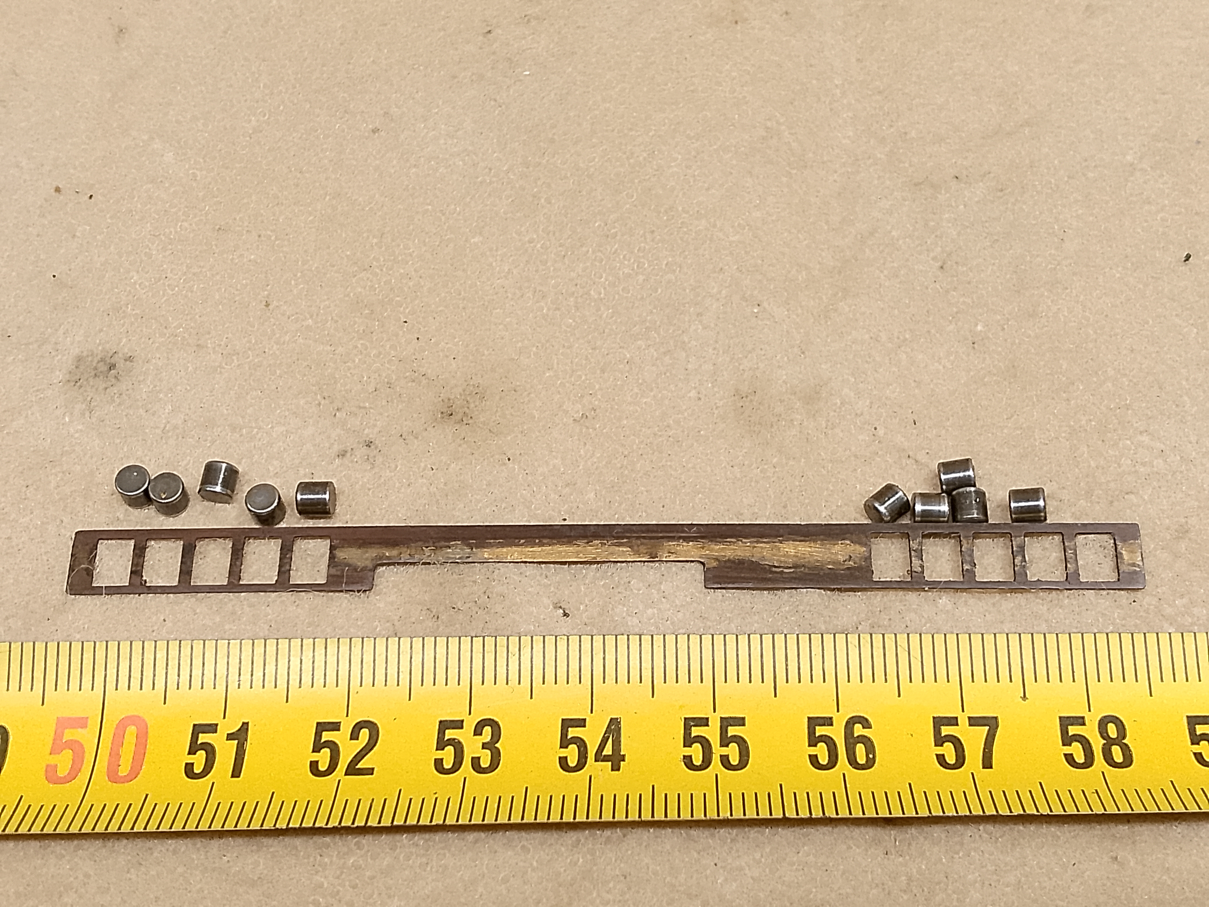 Zeiss Standard 16 / GFL microscope stage - roller guide - service spare part / repair element