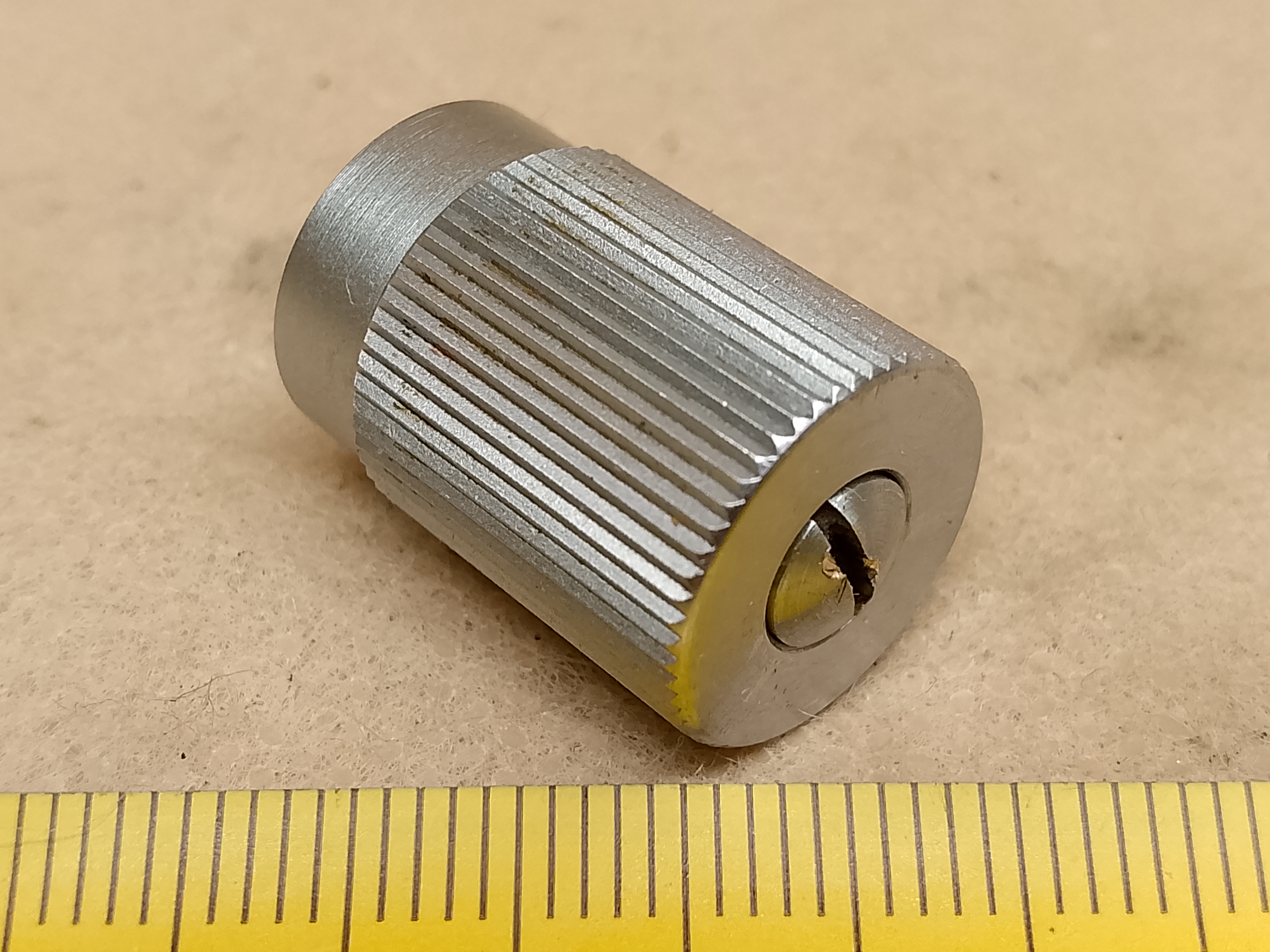 Zeiss Standard 16 / GFL - Knopf für seitliche Verschiebung - XY Mikroskop-Kreuztisch Reparaturteil