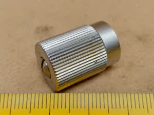 Zeiss Standard 16 / GFL microscope stage - lateral shift knob - service spare part / repair element