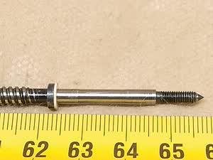 Zeiss Standard 16 / GFL microscope stage - central worm shaft - service spare part / repair element - view #8