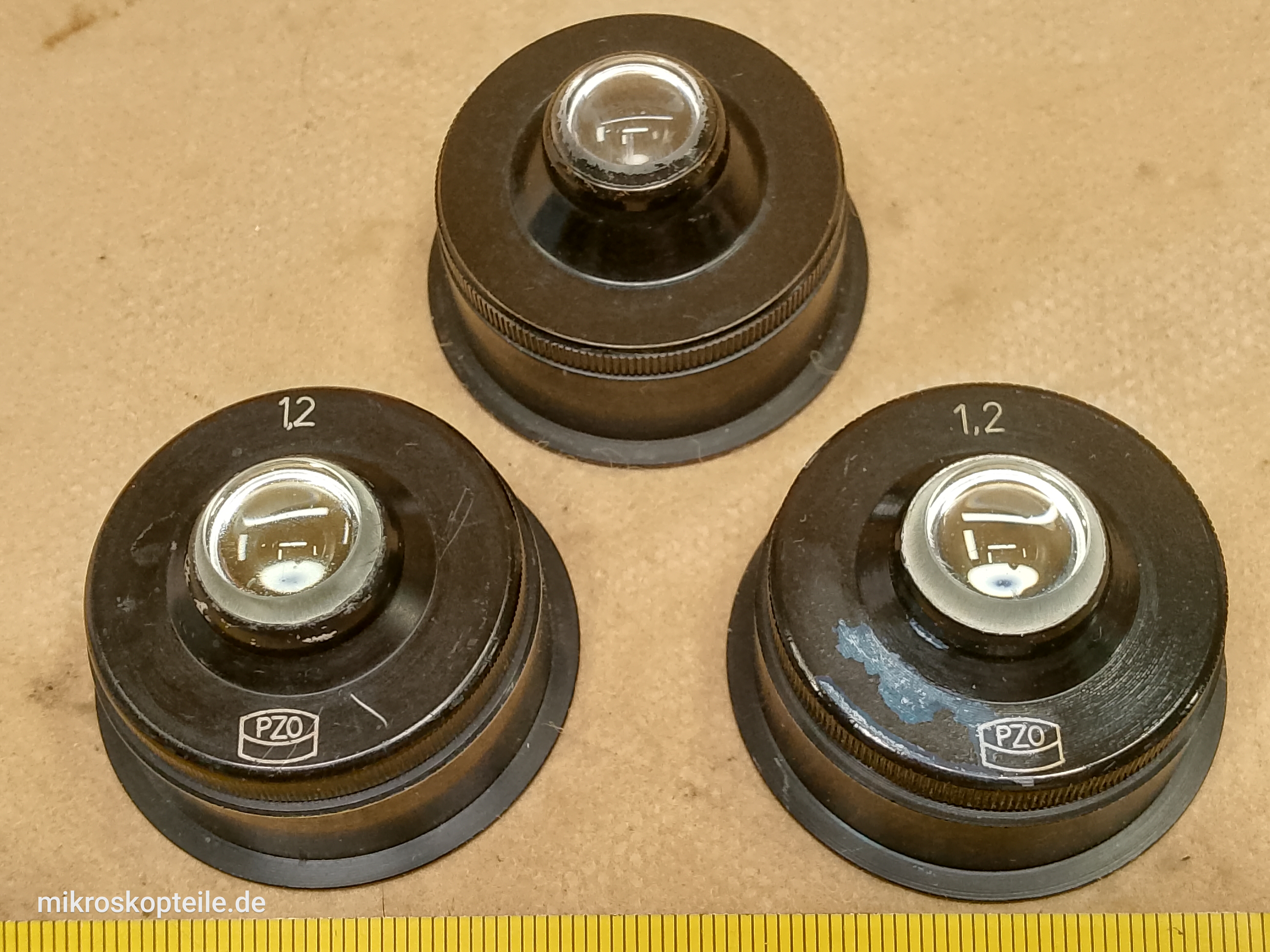 PZO - górna soczewka 37 mm N.A. 1,2 dla kondensora mikroskopowego DIC PZO KPI2 i kontrastu fazowego PZO K3Ph - ujęcie #1