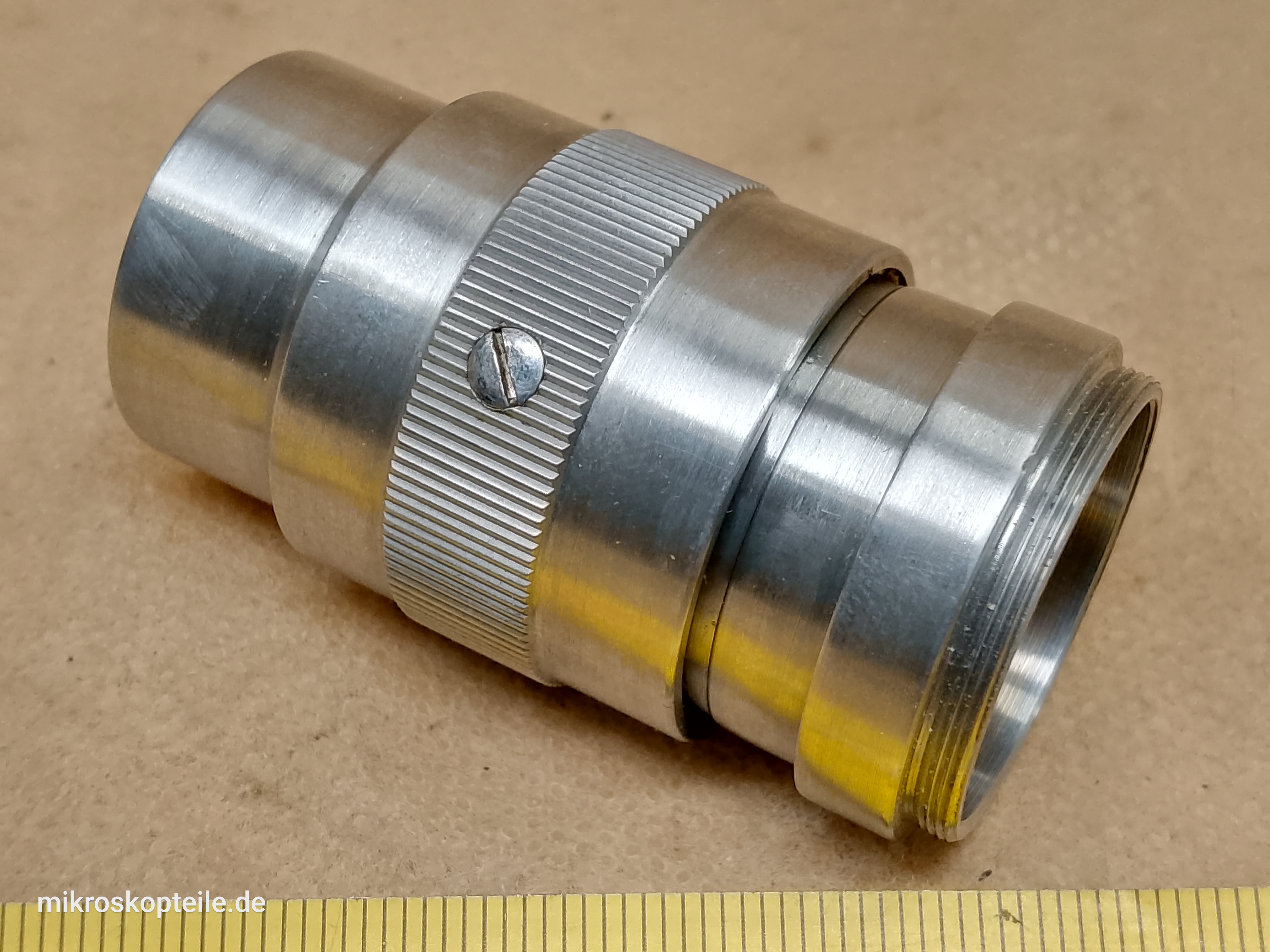 Steindorff Berlin - 45 mm tubus okularowy z pierścieniem korekcji dioptrii do głowicy mikroskopowej - ujęcie #1