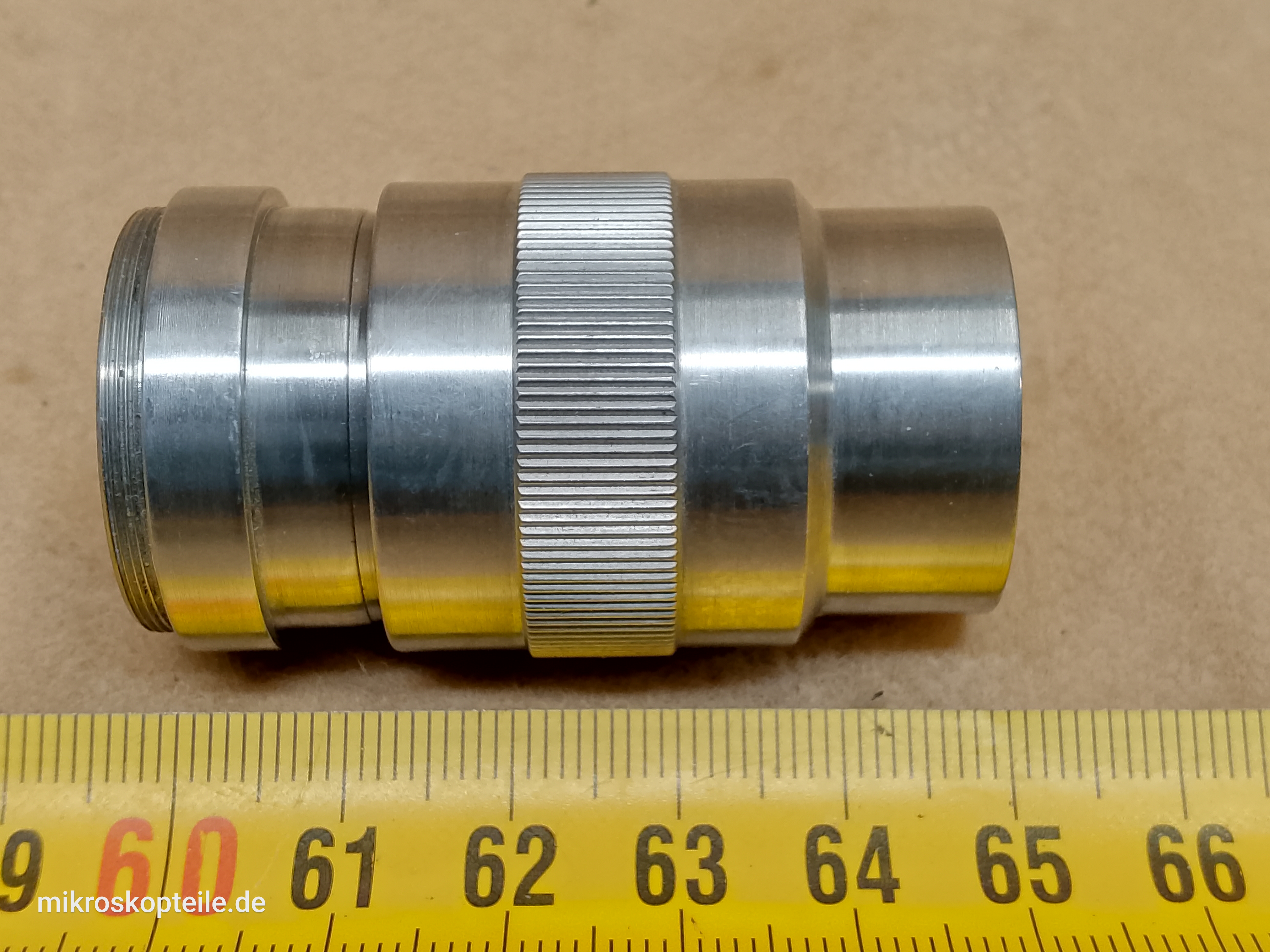Steindorff Berlin - 45 mm tubus okularowy z pierścieniem korekcji dioptrii do głowicy mikroskopowej - ujęcie #2