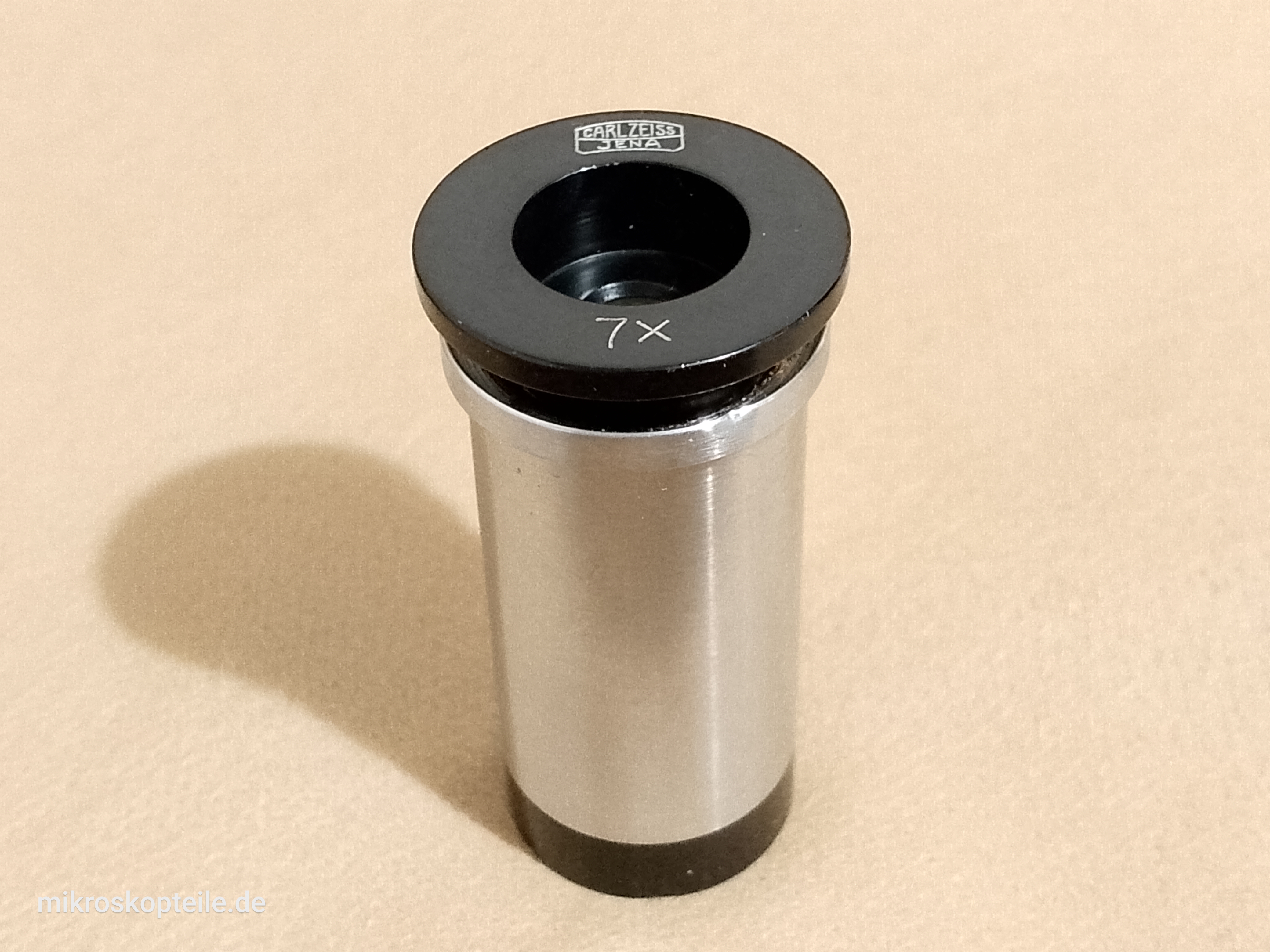 Carl Zeiss Jena 7x - mikroskopowy okular pomiarowy, mikrometr - ujęcie #2