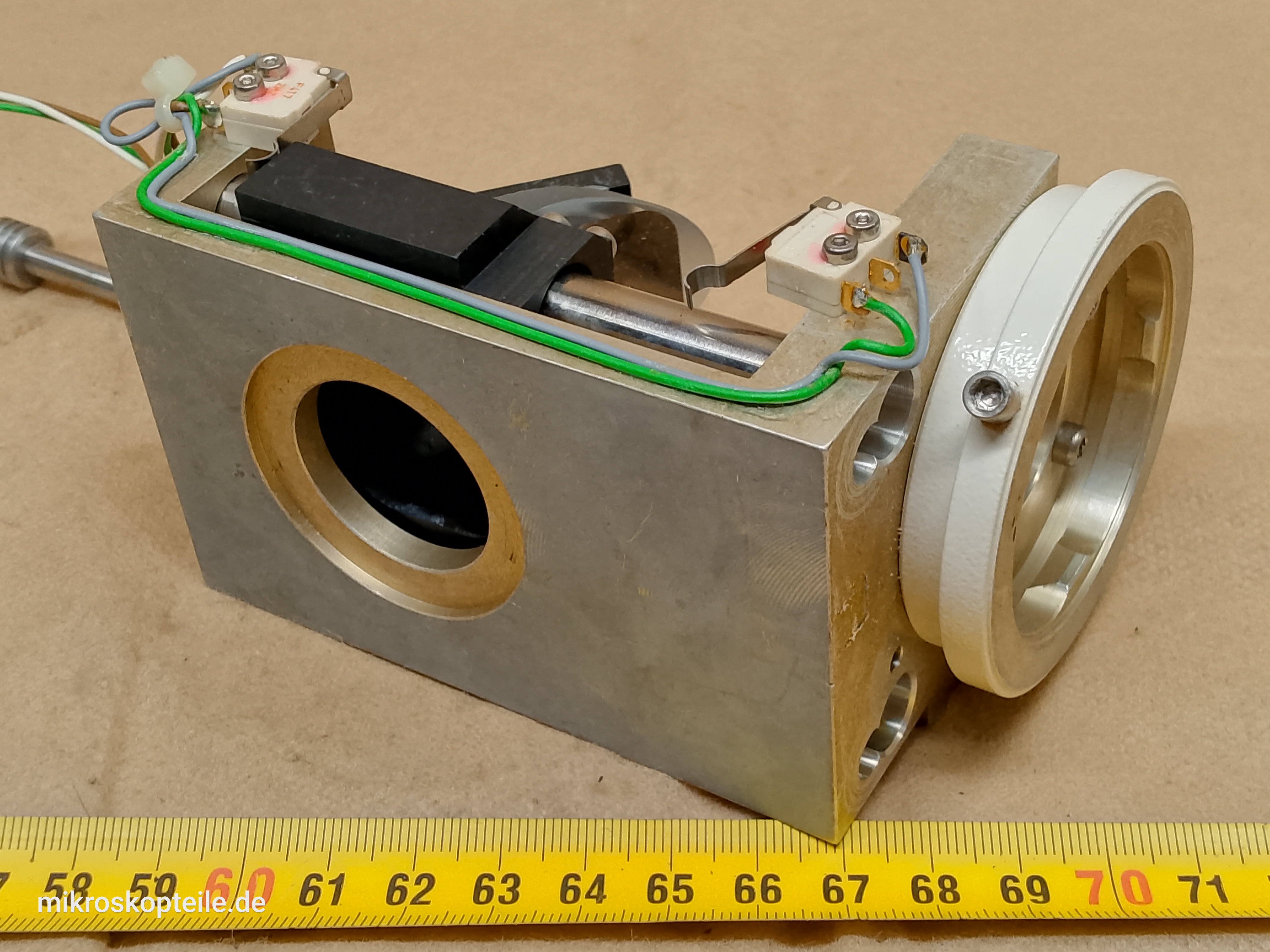 Zeiss Axiovert 100M - lustro przesuwne wyjścia fotograficznego do zmotoryzowanego mikroskopu odwróconego - ujęcie #9