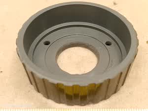Carl Zeiss Jena Ergaval / Amplival microscope coarse focus knobs