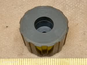 Carl Zeiss Jena Ergaval / Amplival Mikroskop Feintrieb Drehknöpfe (Mikro-Bedienrad)
