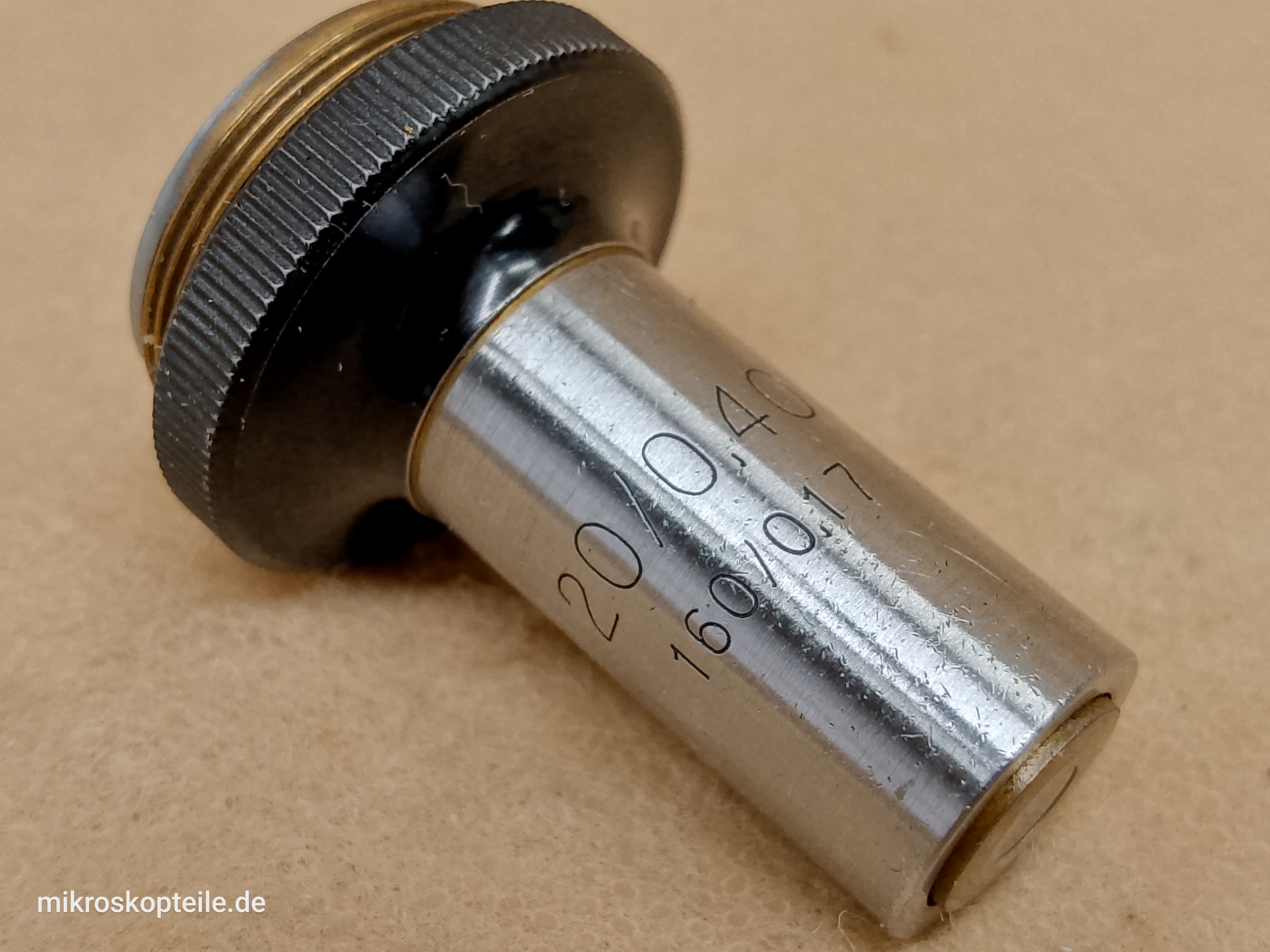 Carl Zeiss Jena Lumipan / Lg - obiektyw mikroskopowy 20/0,40 160/0,17 RMS 20x - ujęcie #1