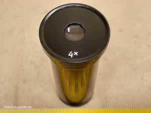 Lomo 4x microscope eyepiece - thumbnail