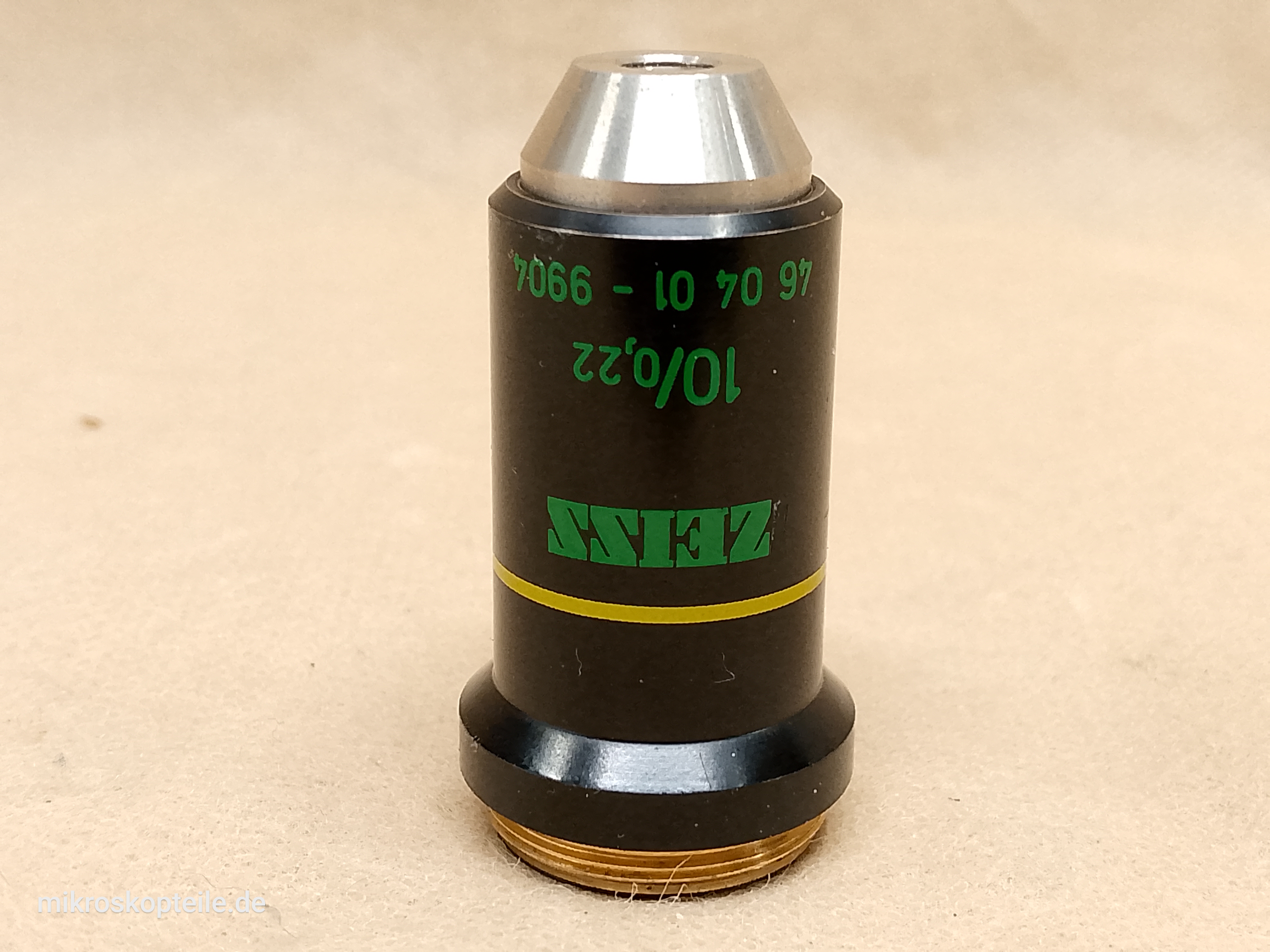 Zeiss ID 02 - obiektyw mikroskopowy do kontrastu fazowego Ph1 10/0,22 160/- PN 46 04 01 - 9904 (460401) - ujęcie #4
