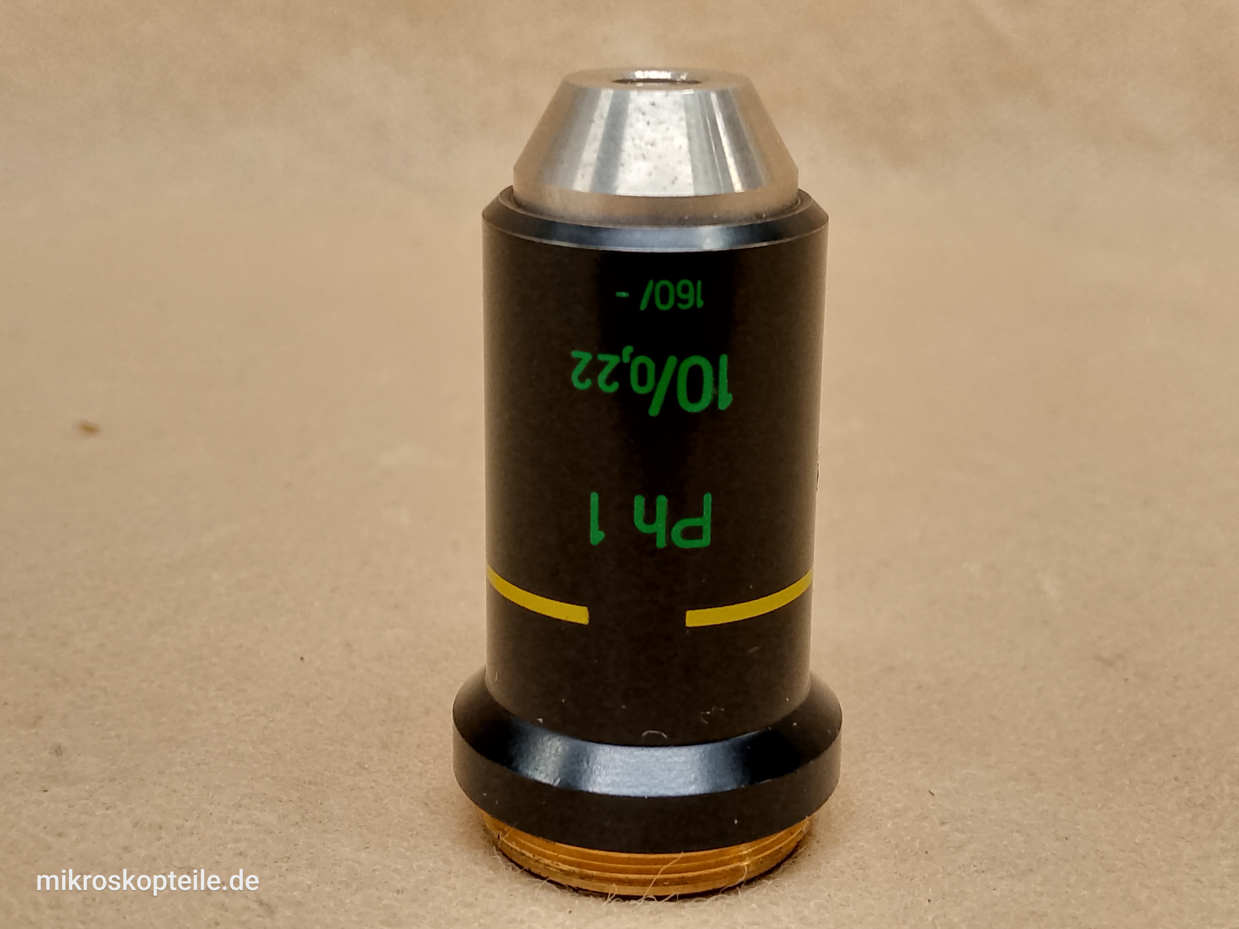 Zeiss ID 02 - obiektyw mikroskopowy do kontrastu fazowego Ph1 10/0,22 160/- PN 46 04 01 - 9904 (460401) - ujęcie #5