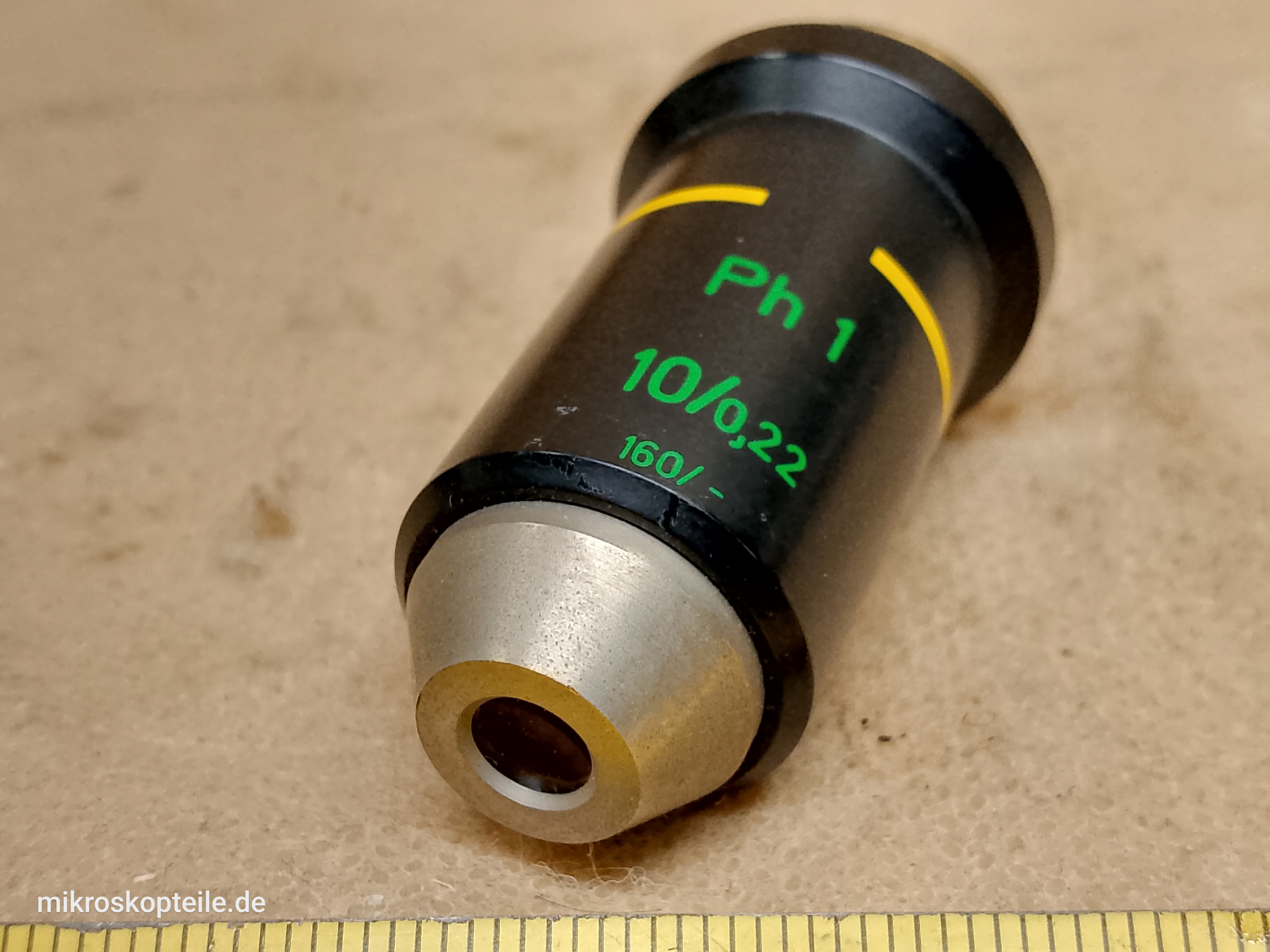 Zeiss ID 02 inverses Mikroskop 10/0,22 160/- PN 46 04 01 - 9904 Phasenkontrast Mikroskopobjektiv (460401) - different 7 view