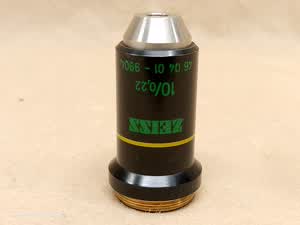 Zeiss ID 02 - obiektyw mikroskopowy do kontrastu fazowego Ph1 10/0,22 160/- PN 46 04 01 - 9904 (460401) - ujęcie #4