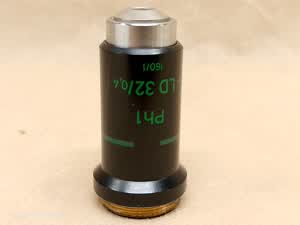 Zeiss ID 02 inverted microscope Ph1 F-LD 32/0,4 160/1 PN 46 07 03 phase contrast microscope objective (460703) - thumbnail