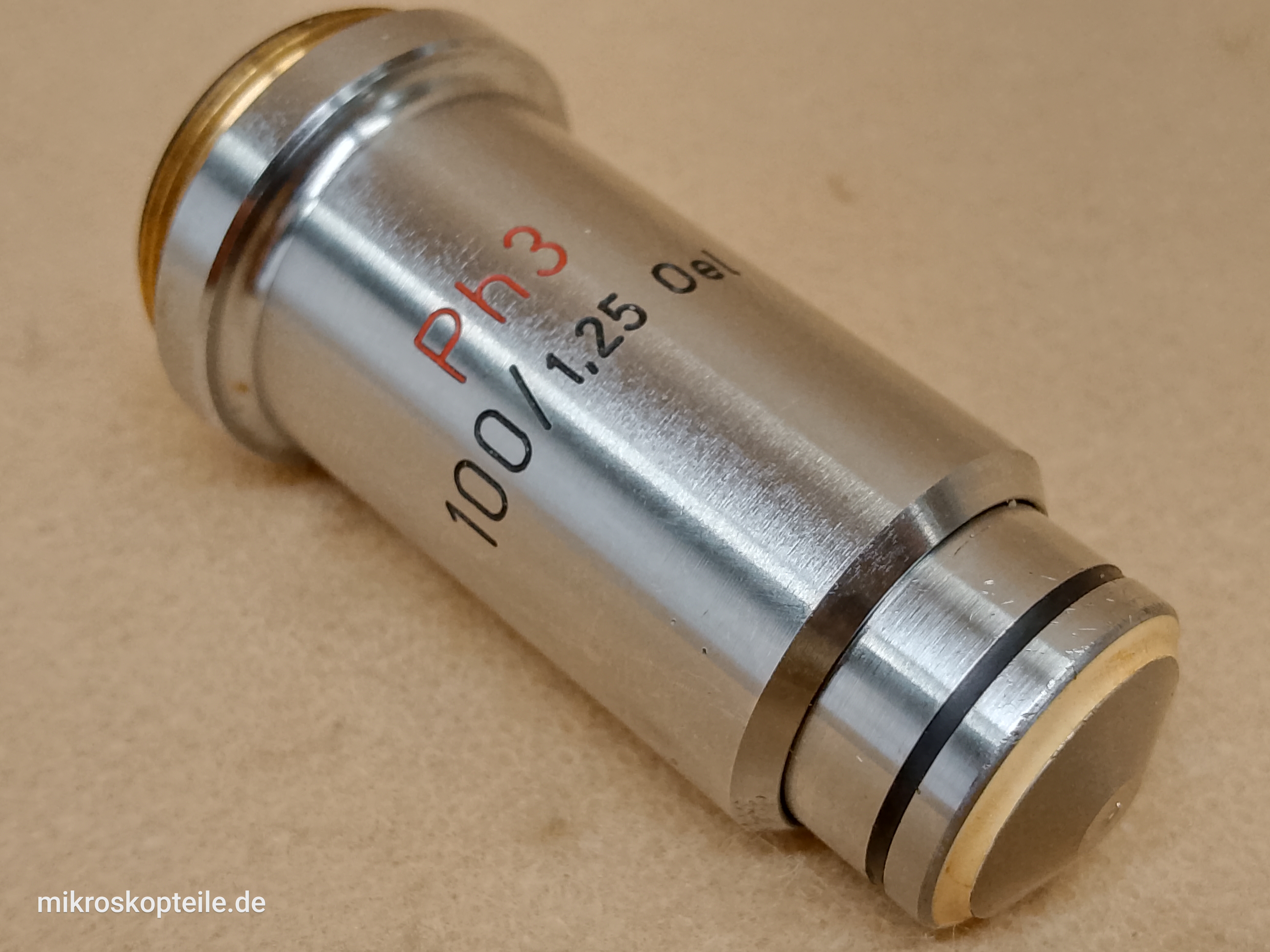 Zeiss Universal / Phomi Ph3 100 1,25 Oel obiektyw mikroskopowy 100x do kontrastu fazowego - ujęcie #1