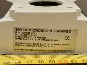 Novex K-Range - pusta podstawa mikroskopu - different 5 view