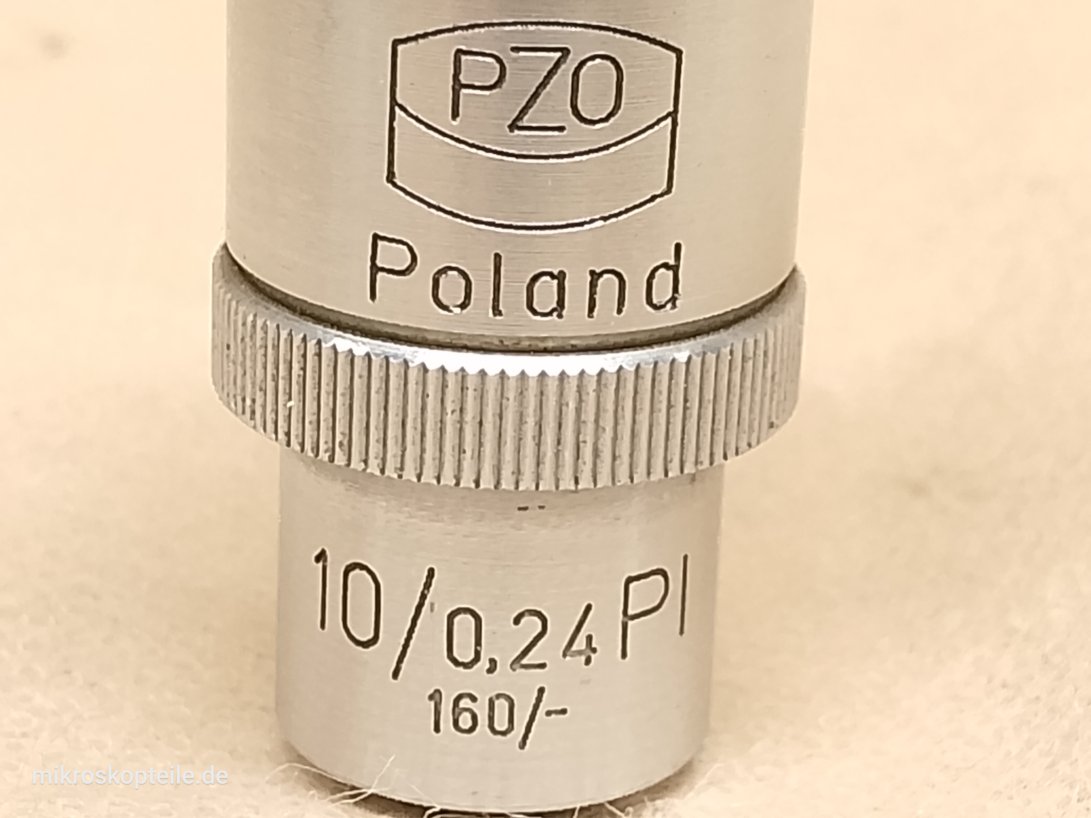 PZO Biolar DIC - obiektyw mikroskopowy 10/0,24 PI 160/- polaryzacyjno-interferencyjny - ujęcie #1