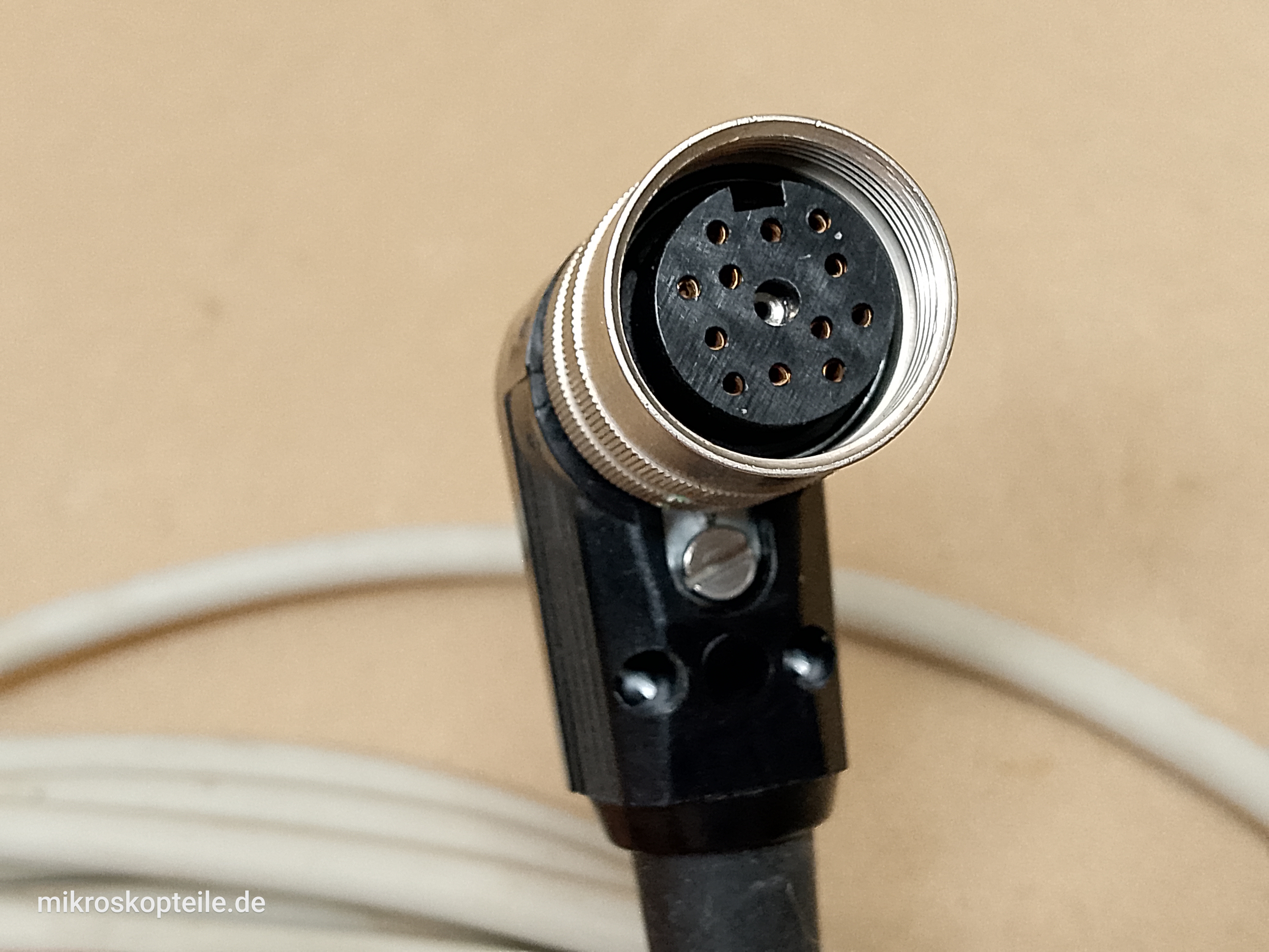 Leica Märzhäuser X Y kabel kontrolera zmotoryzowanego stolika mikroskopowego CTR LAS Oasis DB25 - 2x M12