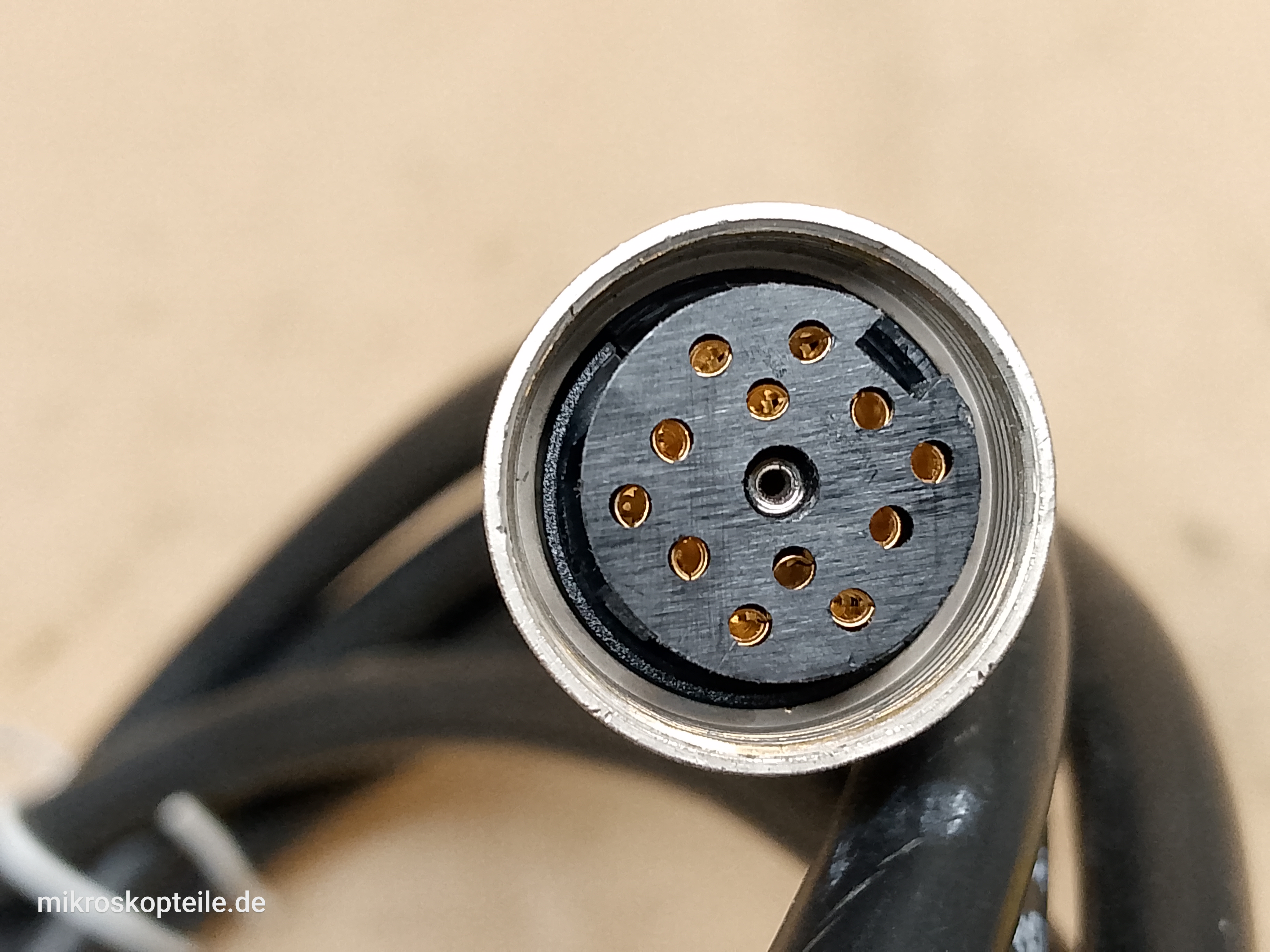 Leica Märzhäuser X Y kabel kontrolera zmotoryzowanego stolika mikroskopowego DB15 - M12 CTR LAS Oasis