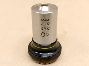 Olympus CH 40 0,65 0,17 microscope objective 40x, also for Carl Zeiss Jena - thumbnail
