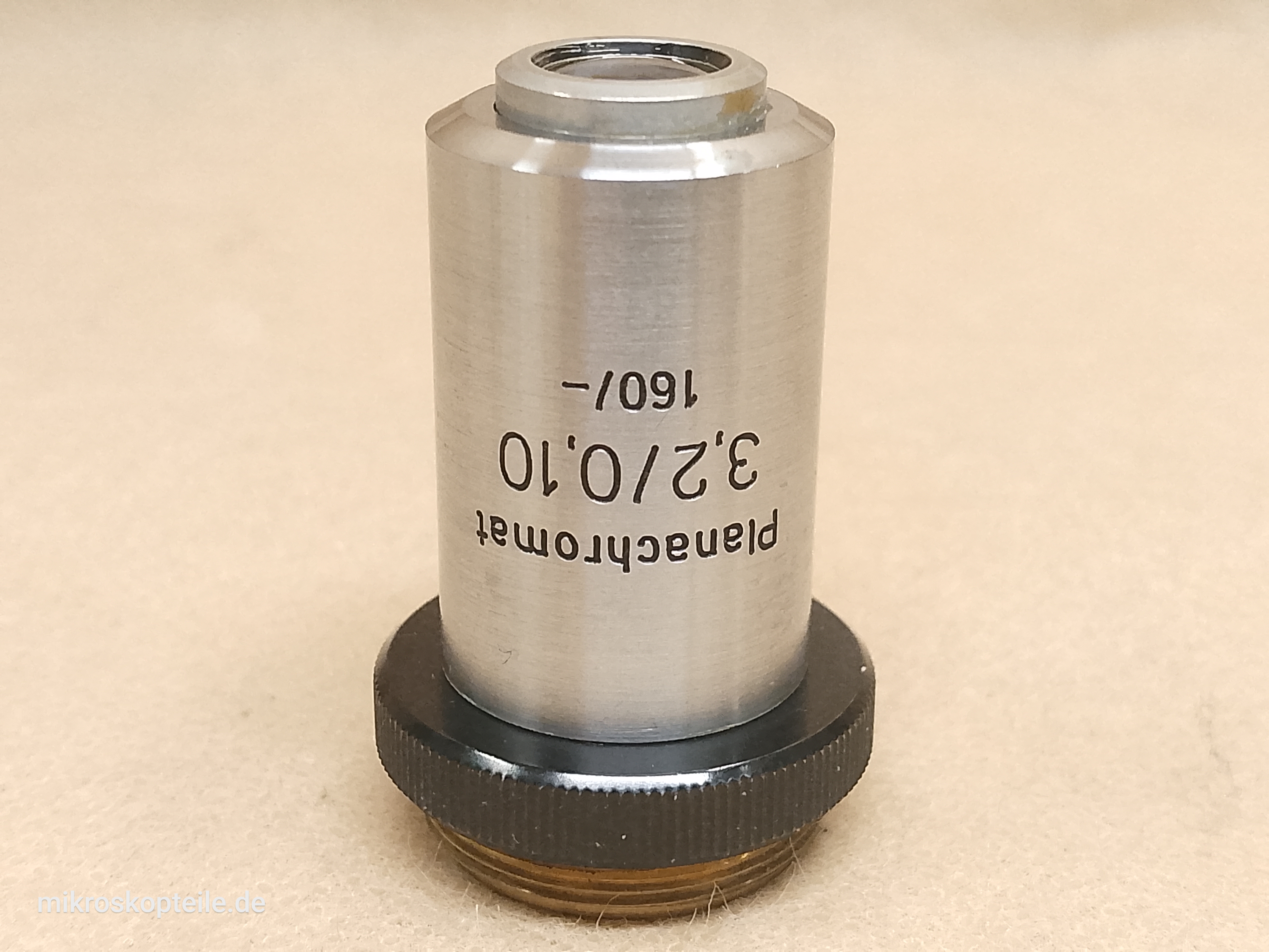 Carl Zeiss Jena Amplival Obiektyw mikroskopowy Carl Zeiss Jena Planachromat 3,2/0,10 160/- (RMS 3,2x) - ujęcie #5