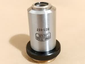 Carl Zeiss Jena Amplival Obiektyw mikroskopowy Carl Zeiss Jena Planachromat 3,2/0,10 160/- (RMS 3,2x)