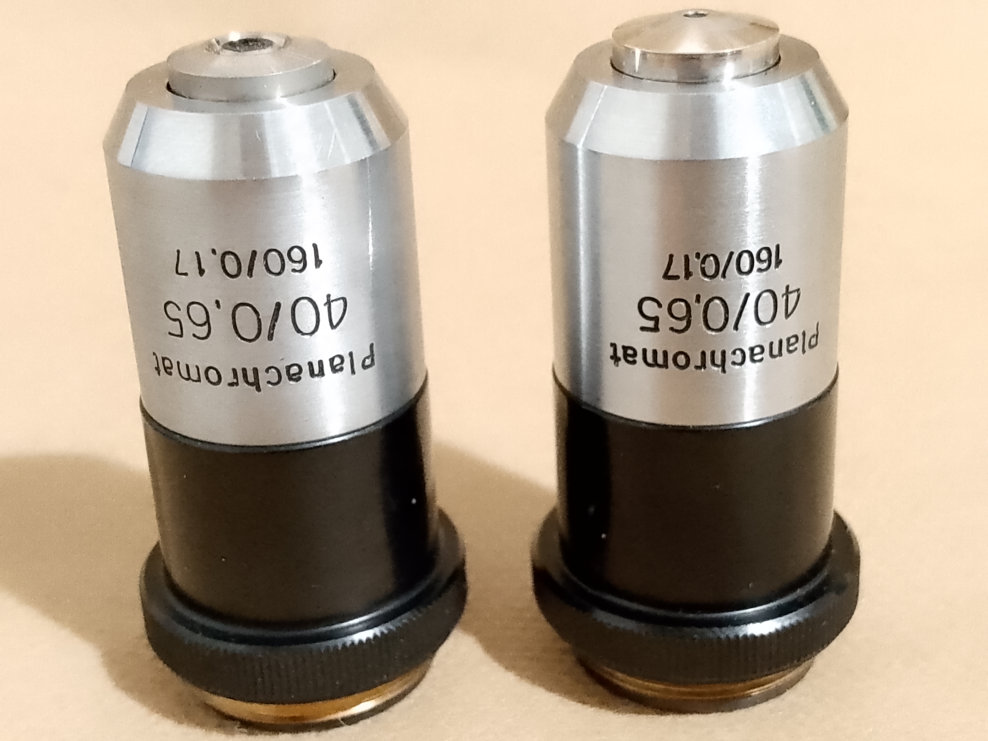 Carl Zeiss Jena Amplival Obiektyw mikroskopowy Carl Zeiss Jena Planachromat 40/0,65 160/0,17 (RMS 40x) - ujęcie #1