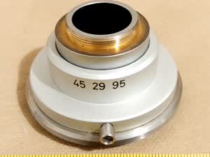 Zeiss Axioskop P/N 452995 - mikroskopowy adapter C-mount 1,0x, foto, kamera, 44 mm (45 29 95) - ujęcie #1