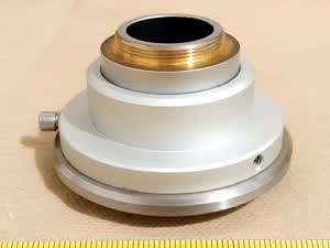 Zeiss Axioskop P/N 452995 - mikroskopowy adapter C-mount 1,0x, foto, kamera, 44 mm (45 29 95) - thumbnail