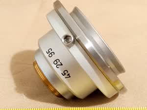 Zeiss Axioskop P/N 452995 - mikroskopowy adapter C-mount 1,0x, foto, kamera, 44 mm (45 29 95) - different 5 view