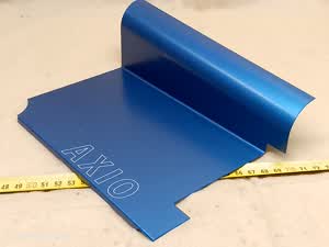 Zeiss Axioskop 2 Axio Mikroskop - linke Abdeckung des Mikroskopstativs
