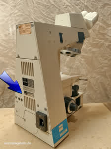 Zeiss Axioskop 20 - wewnętrzny zasilacz oświetlacza do mikroskop P/N 451487 - different 18 view