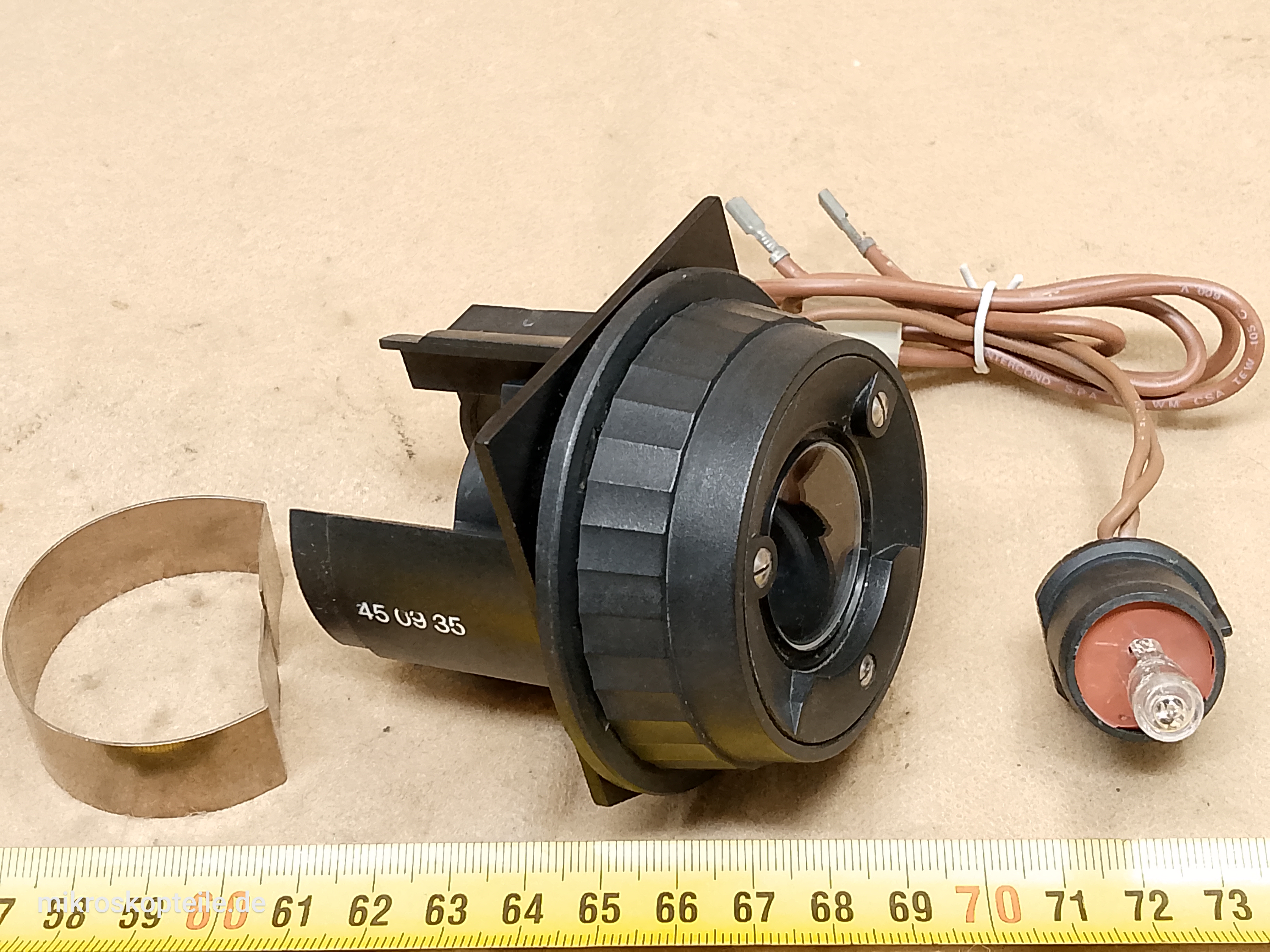Zeiss Axioskop 20 - oświetlacz mikroskopowy P/N 450935 z przysłoną polową - ujęcie #1