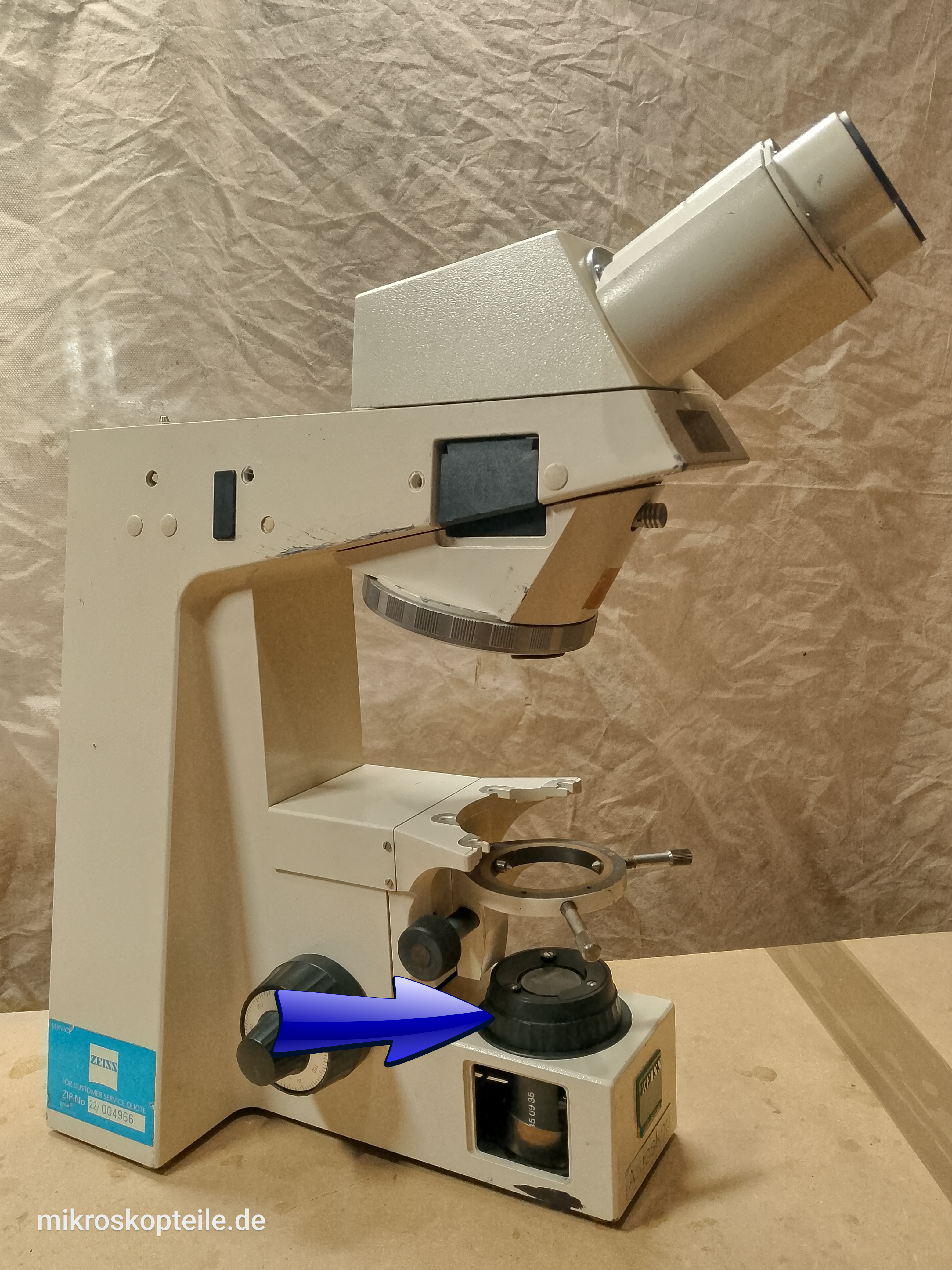 Zeiss Axioskop 20 - oświetlacz mikroskopowy P/N 450935 z przysłoną polową - ujęcie #16