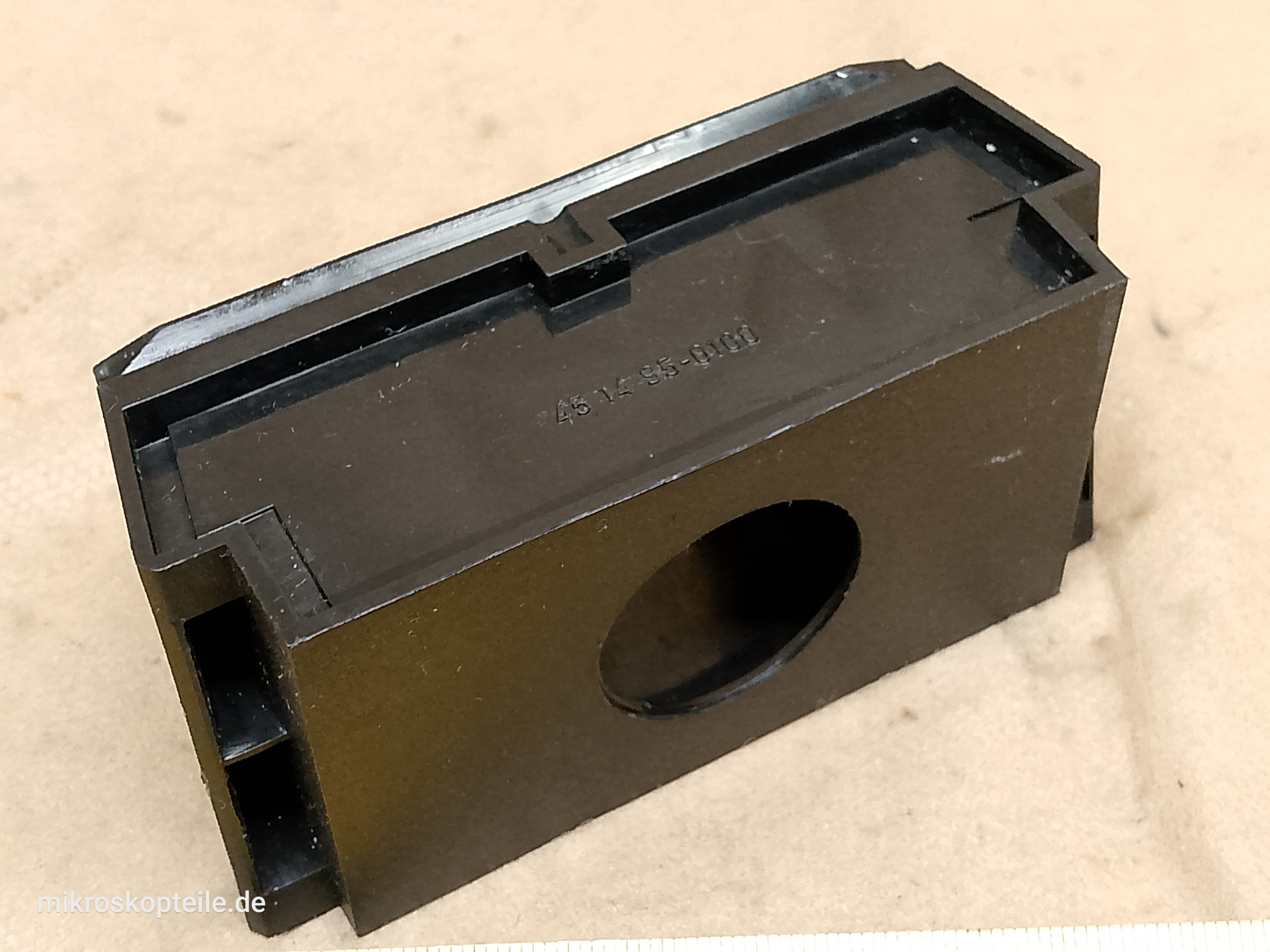 Zeiss Axioskop 20 - zaślepka slotu na kostkę filtrów do mikroskopu, P/N 451495-0100 - ujęcie #4