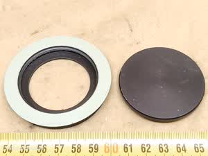 Carl Zeiss Jena Amplival / Vertival Mikroskop Durchlicht Blindstopfen