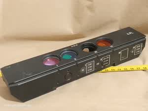 Zeiss Axiophot / Axioskop Mikroskop Fluoreszenz-Reflektor 4FL P/N 446425 mit Filterwürfeln
