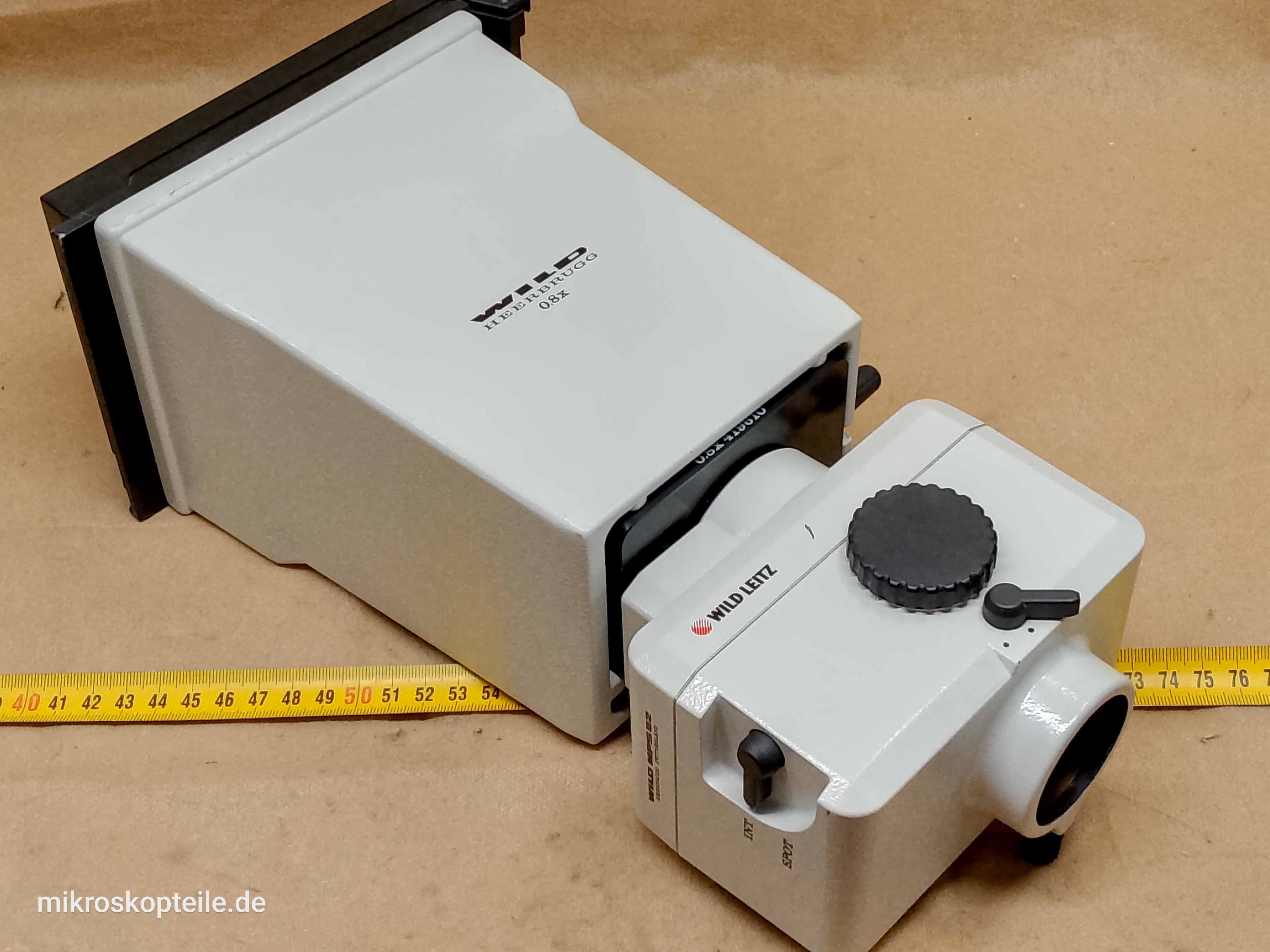 Leitz Wild MPS 52 - tubus adapteru kamery i aparatu do trinokularu mikroskopu - ujęcie #1