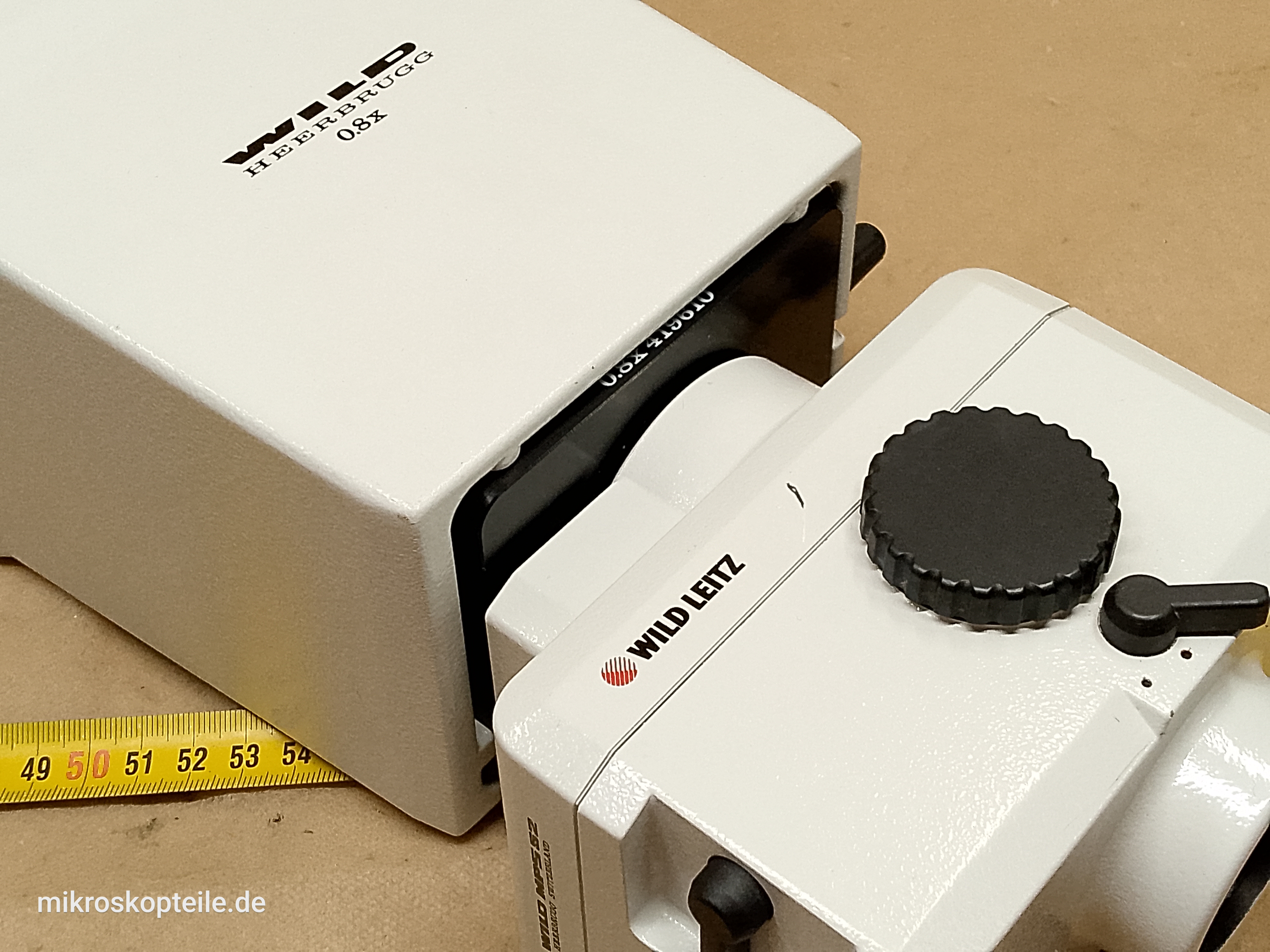 Leitz Wild MPS 52 - tubus adapteru kamery i aparatu do trinokularu mikroskopu - ujęcie #2