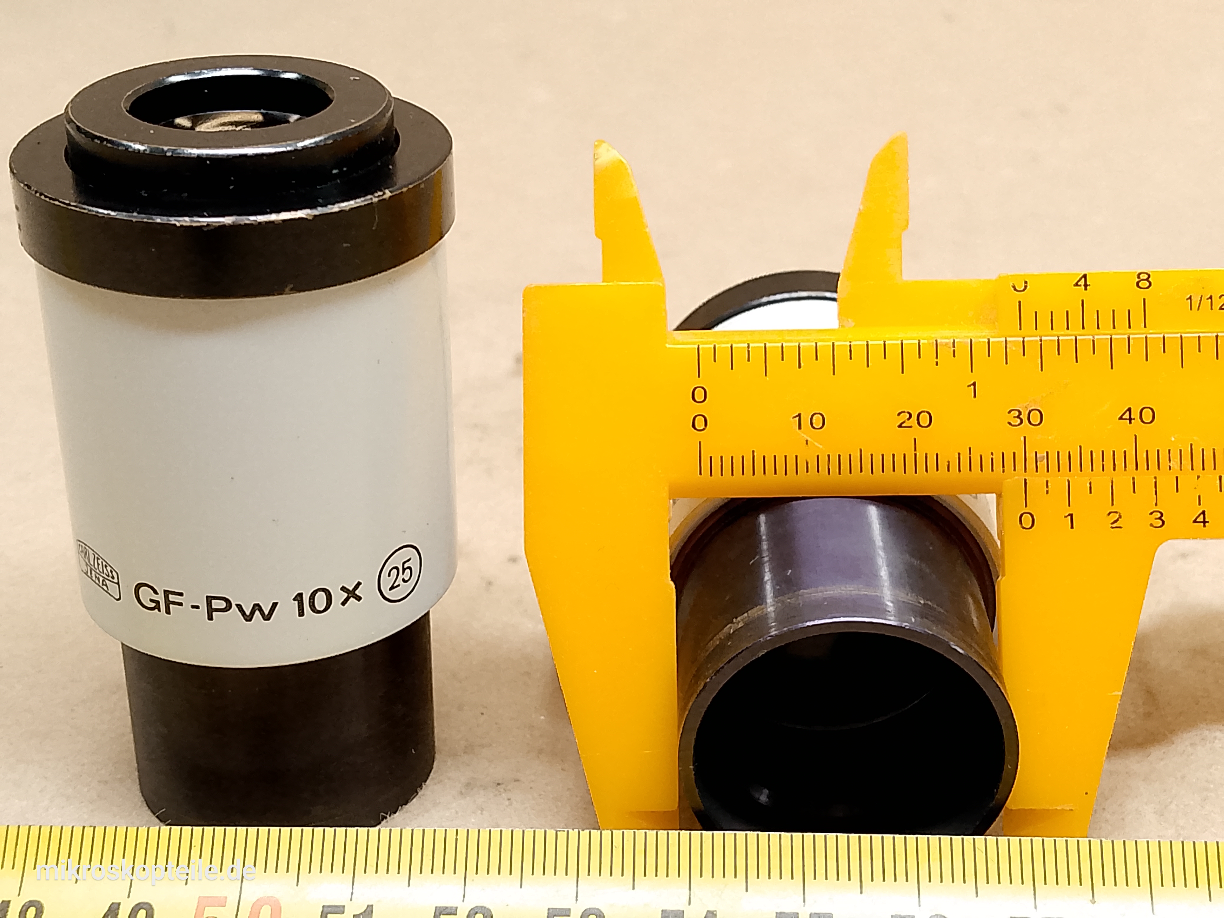 Carl Zeiss Jena Jenaval / Jenamed - głowica mikroskopowa i 30 mm okulary GF-Pw 10x (25) - ujęcie #14