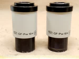 Carl Zeiss Jena Jenaval / Jenamed - głowica mikroskopowa i 30 mm okulary GF-Pw 10x (25) - ujęcie #15