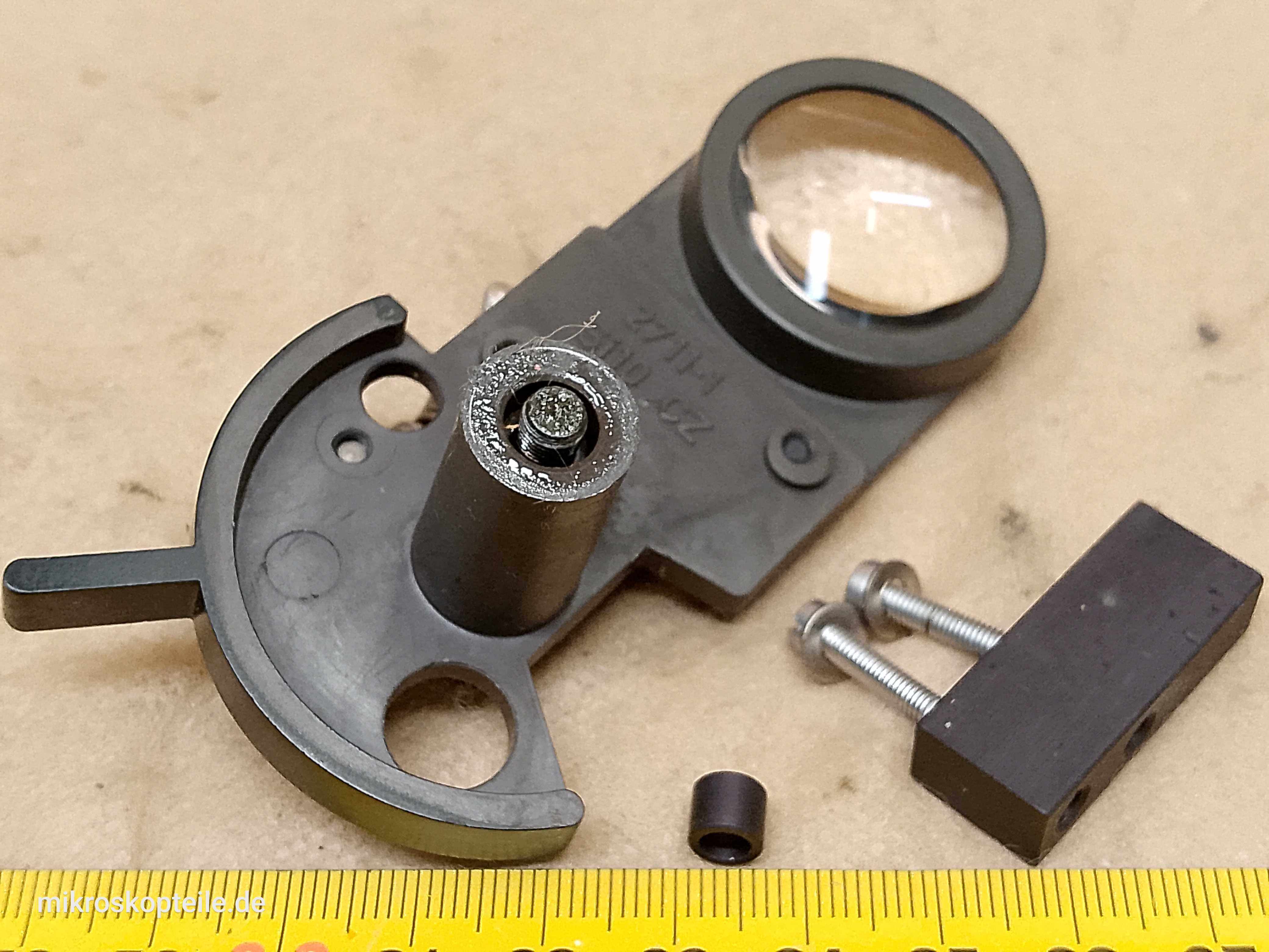 Carl Zeiss Jena Jenamed - soczewka szerokiego pola kondensora mikroskopowego - ujęcie #1