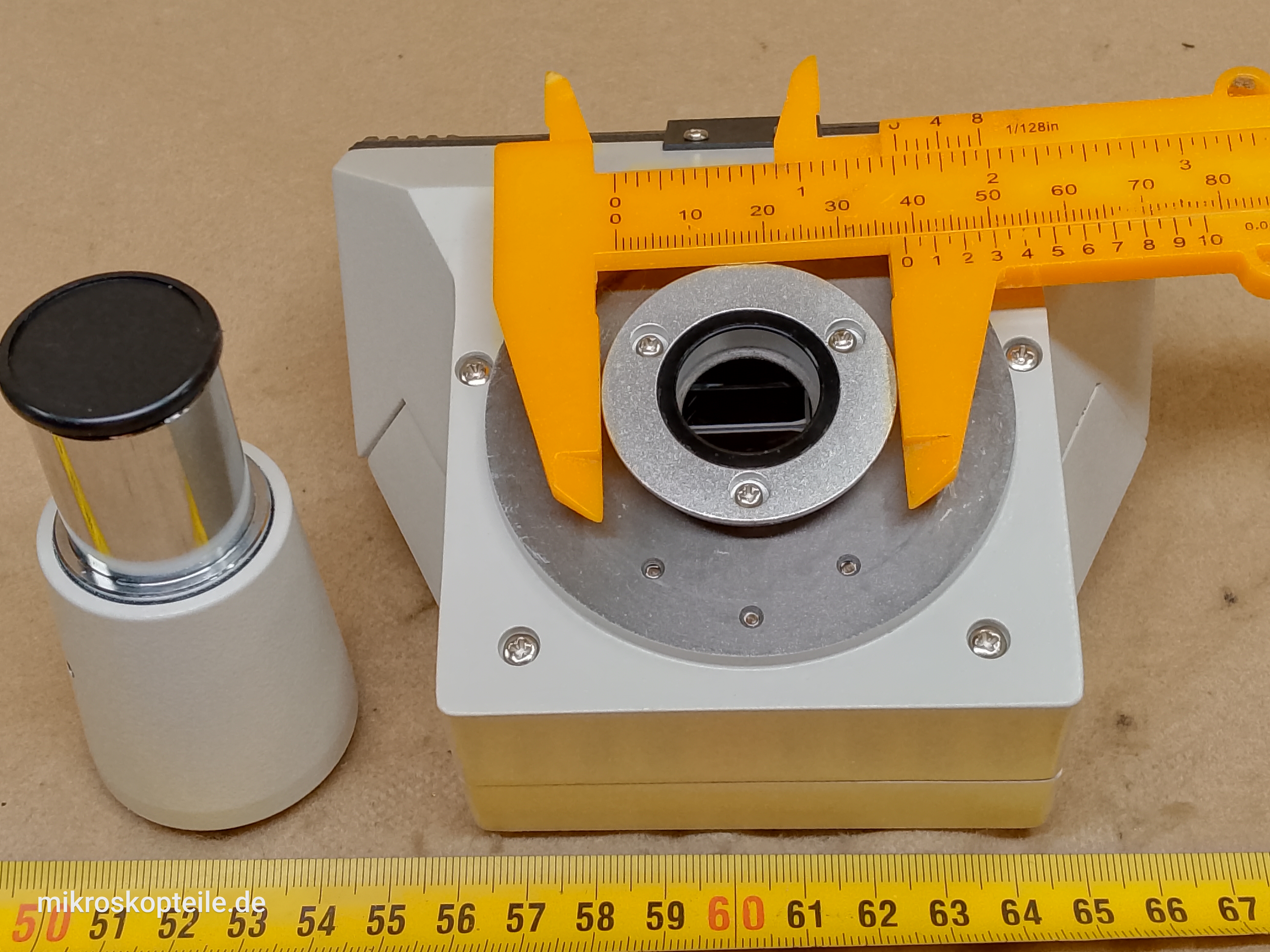 Omax M82e / M83e - mikroskopowa głowica trino photo z adapterem kamery - ujęcie #9