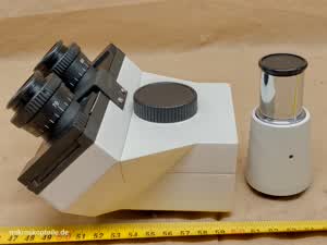 Omax M82e / M83e - mikroskopowa głowica trino photo z adapterem kamery - ujęcie #5
