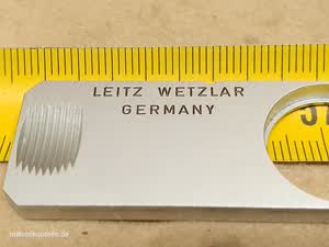 Leitz Wetzlar Dialux II / Ortholux II - wsuwka, uchwyt na filtry mikroskopowe - thumbnail