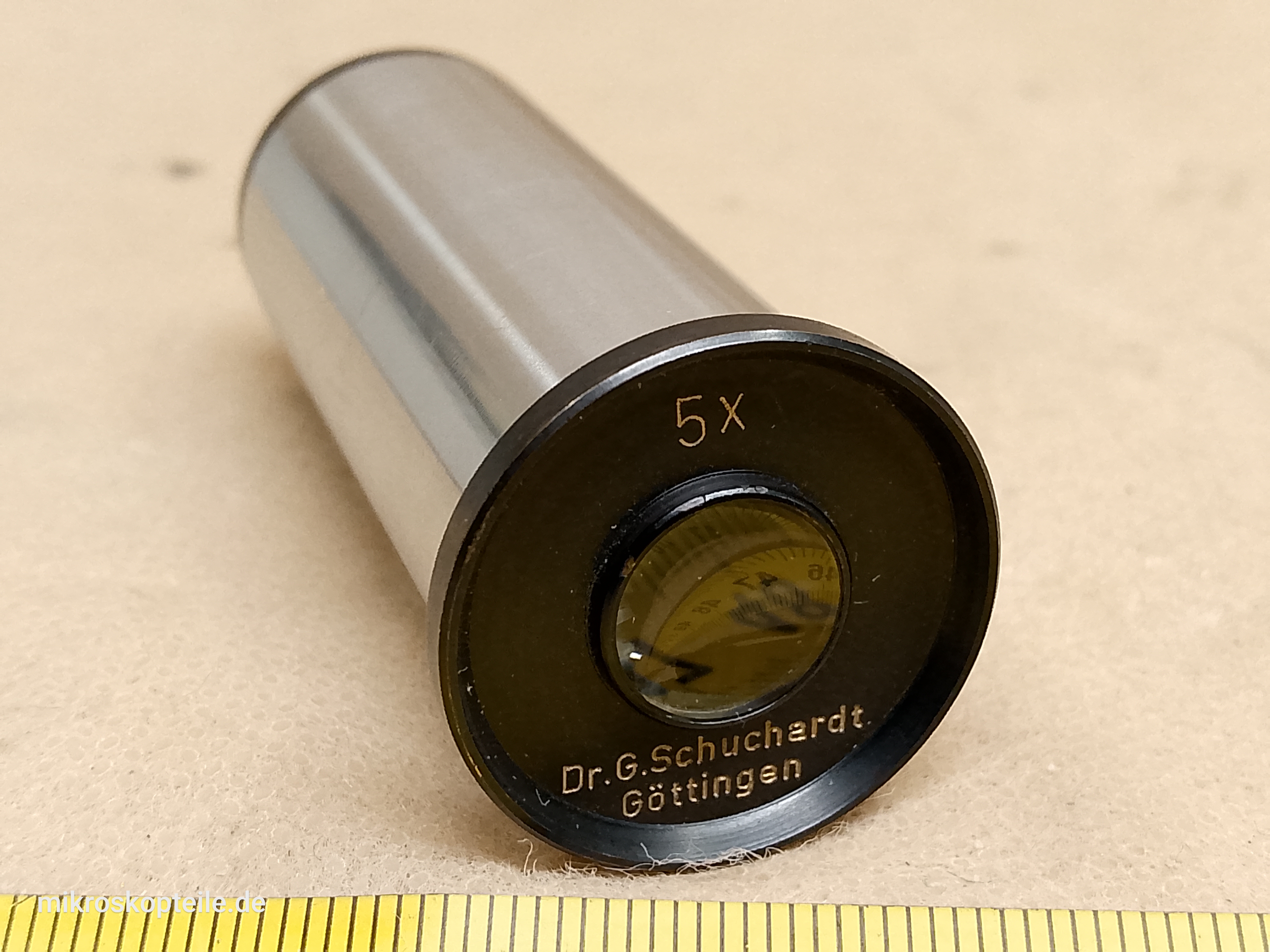 Schuchardt model Okular mikroskopowy Dr. G. Schuchardt Göttingen 5x - ujęcie #2